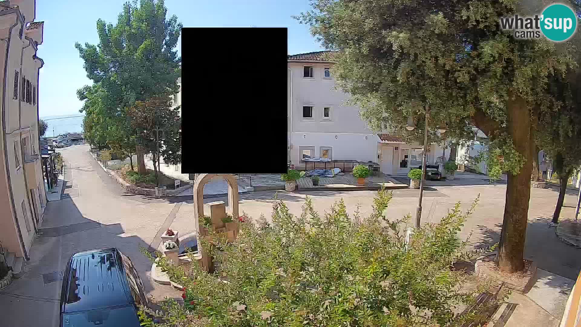 Webcam centre de Mošćenička Draga – Vue en direct du centre-ville