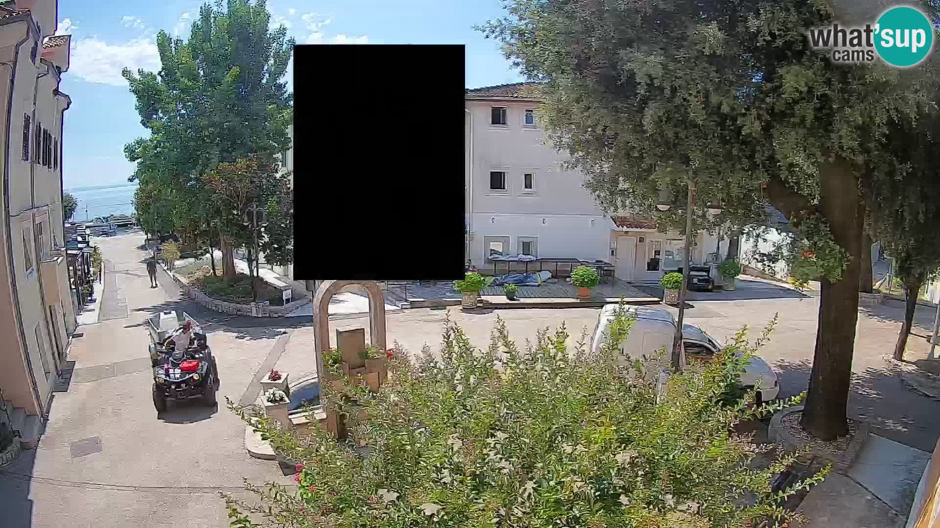 Webcam centre de Mošćenička Draga – Vue en direct du centre-ville
