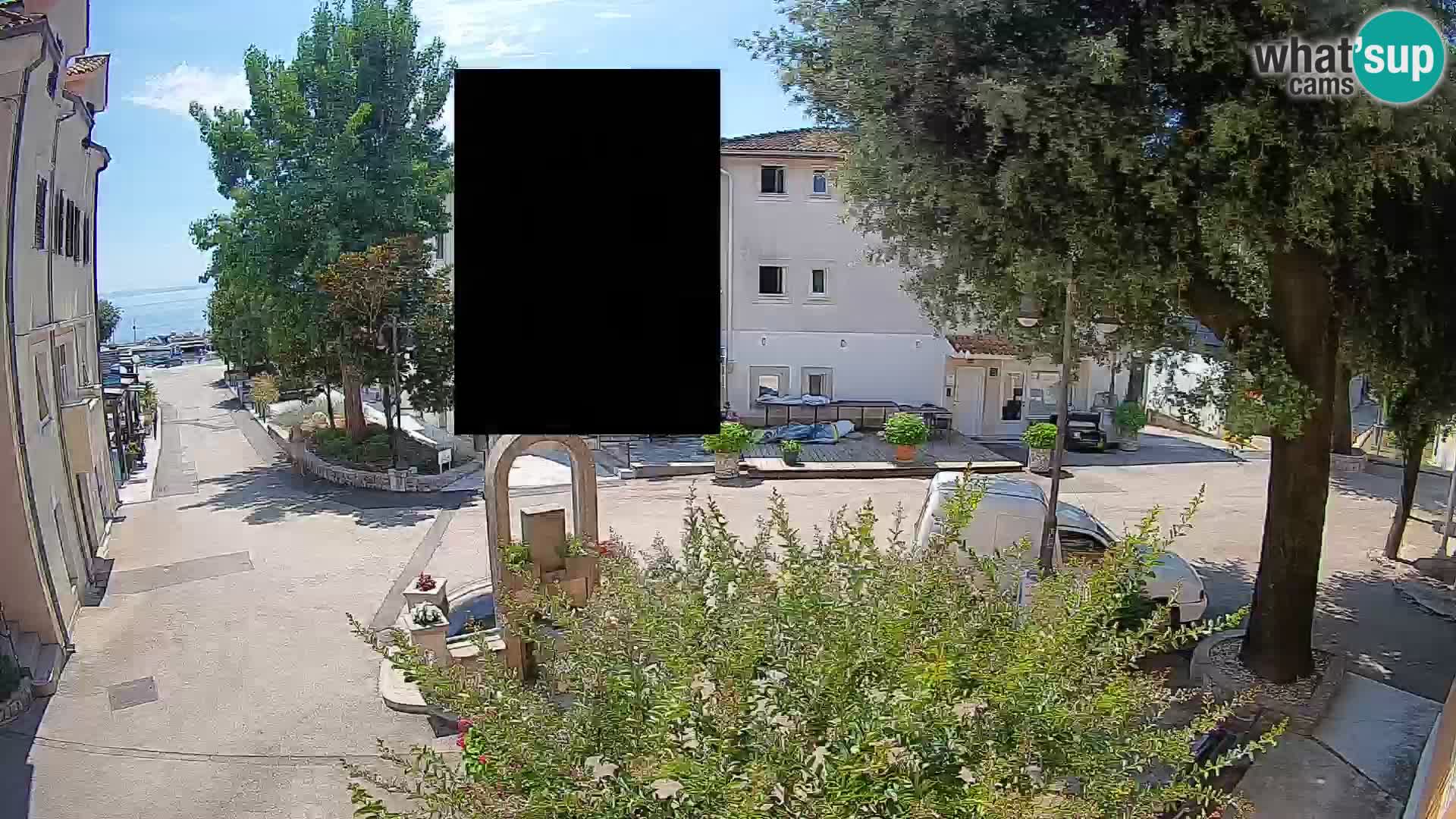 Webcam Mošćenička Draga Zentrum – Liveblick auf das Ortszentrum
