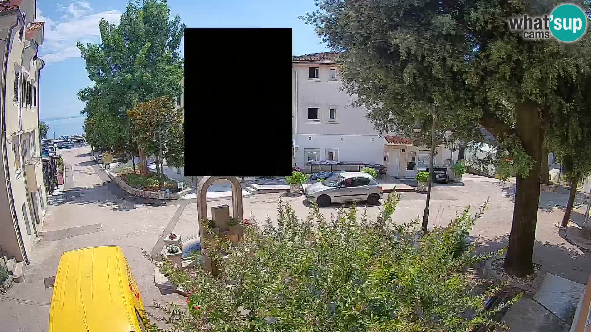 Webcam Centro Draga di Moschiena – Vista live sul centro