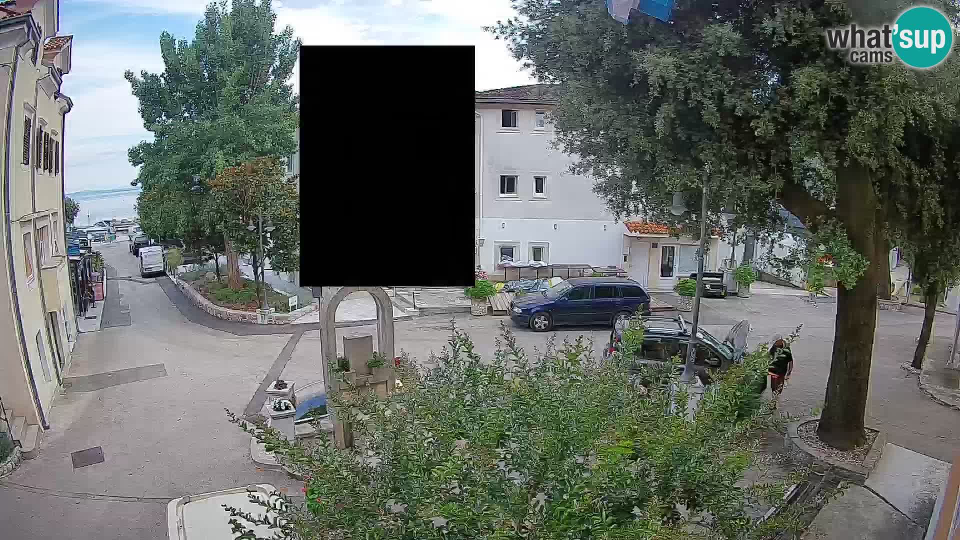 Spletna kamera center Mošćeniška Draga – Pogled v živo