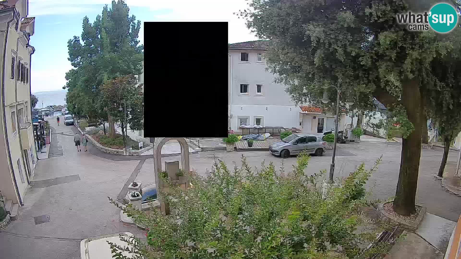 Webcam Mošćenička Draga Zentrum – Liveblick auf das Ortszentrum
