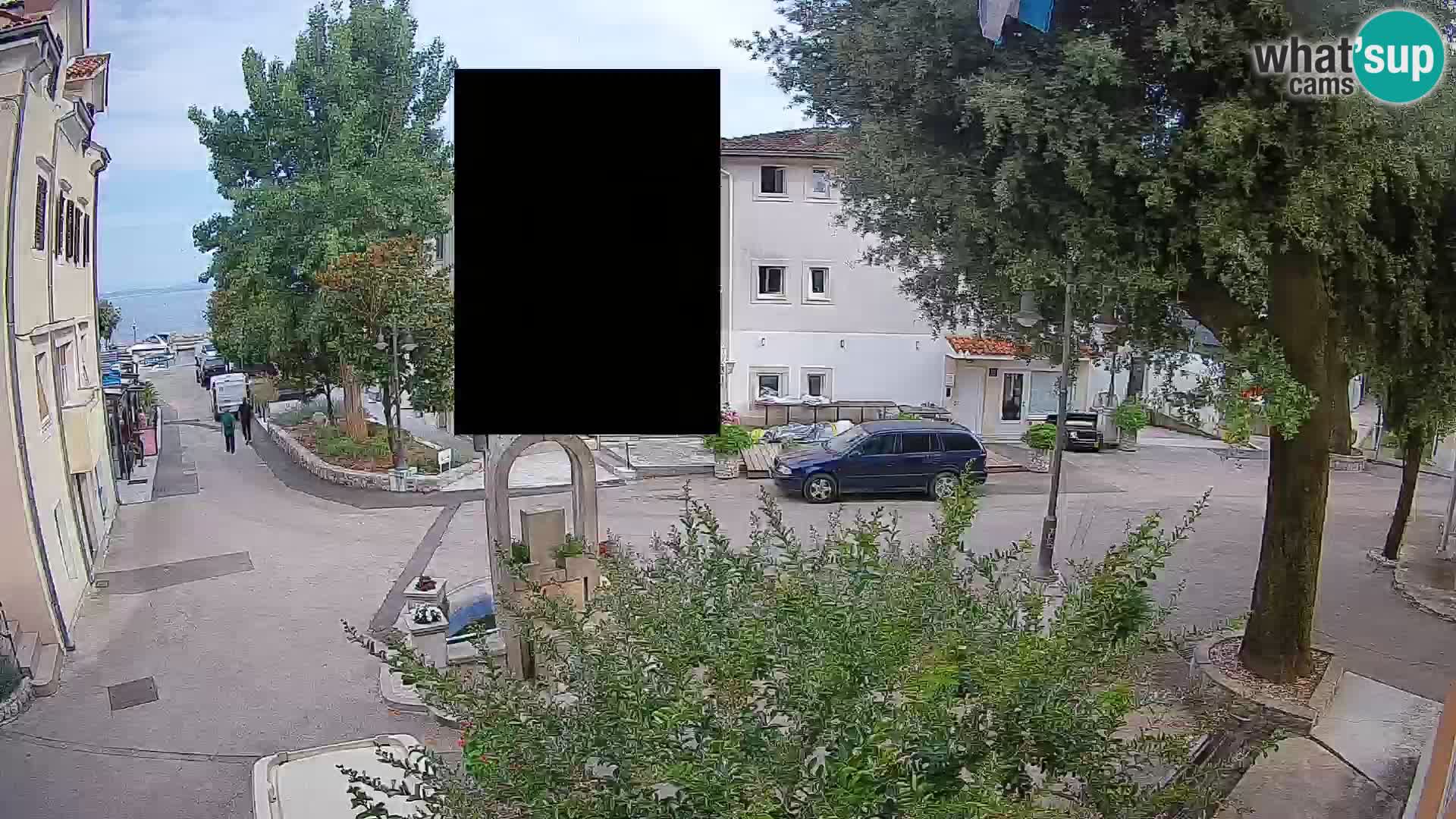 Web kamera centar Mošćeničke Drage – Pogled uživo