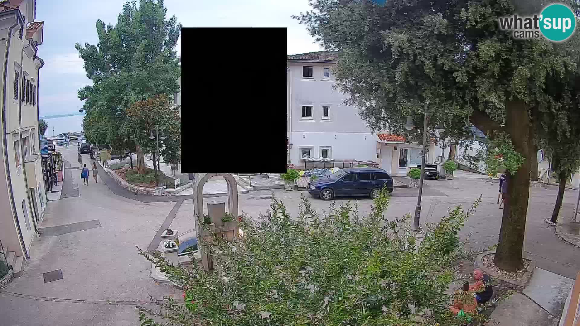 Webcam Mošćenička Draga Zentrum – Liveblick auf das Ortszentrum
