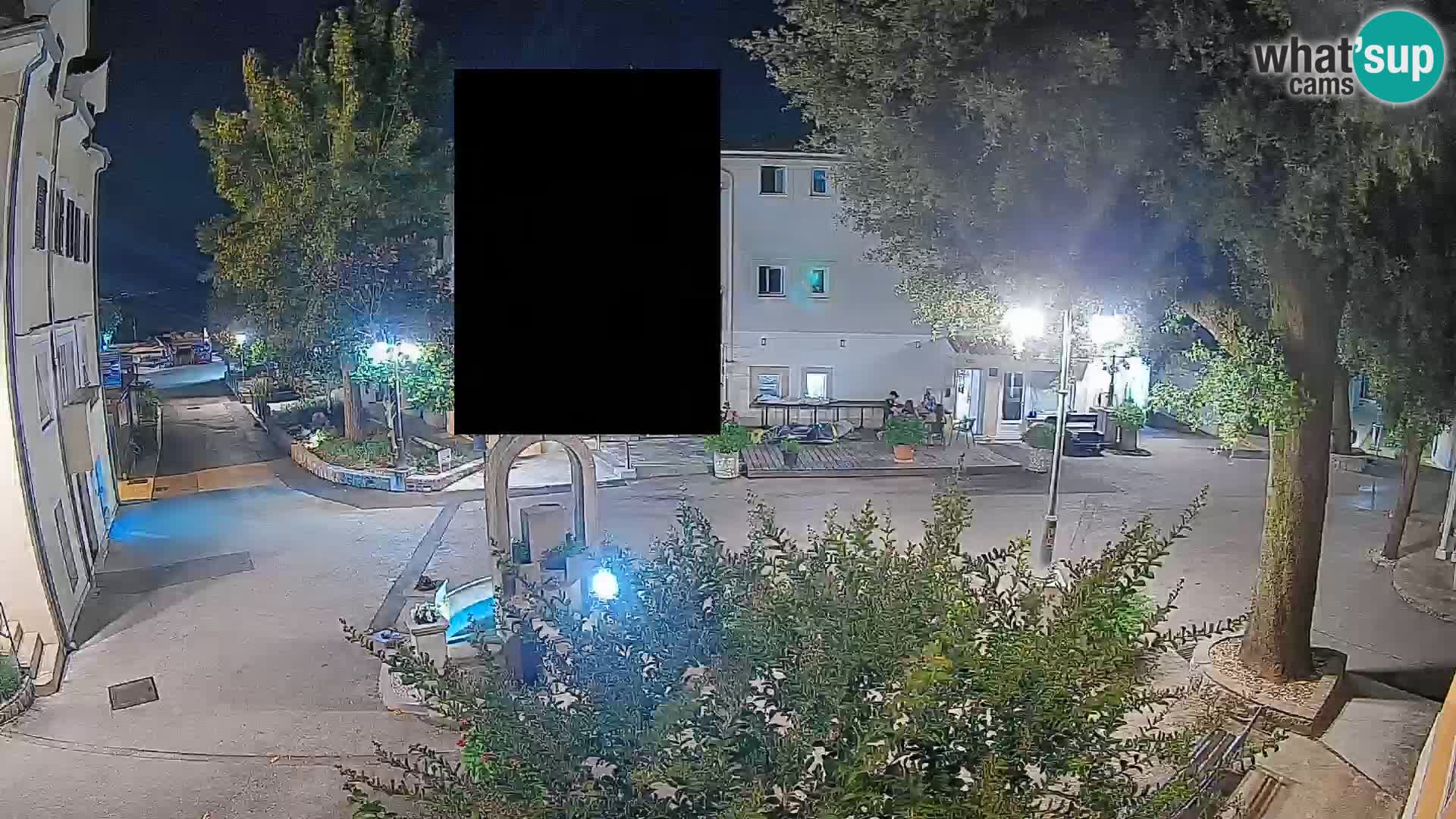 Webcam Mošćenička Draga Center – Live View of the Town Center