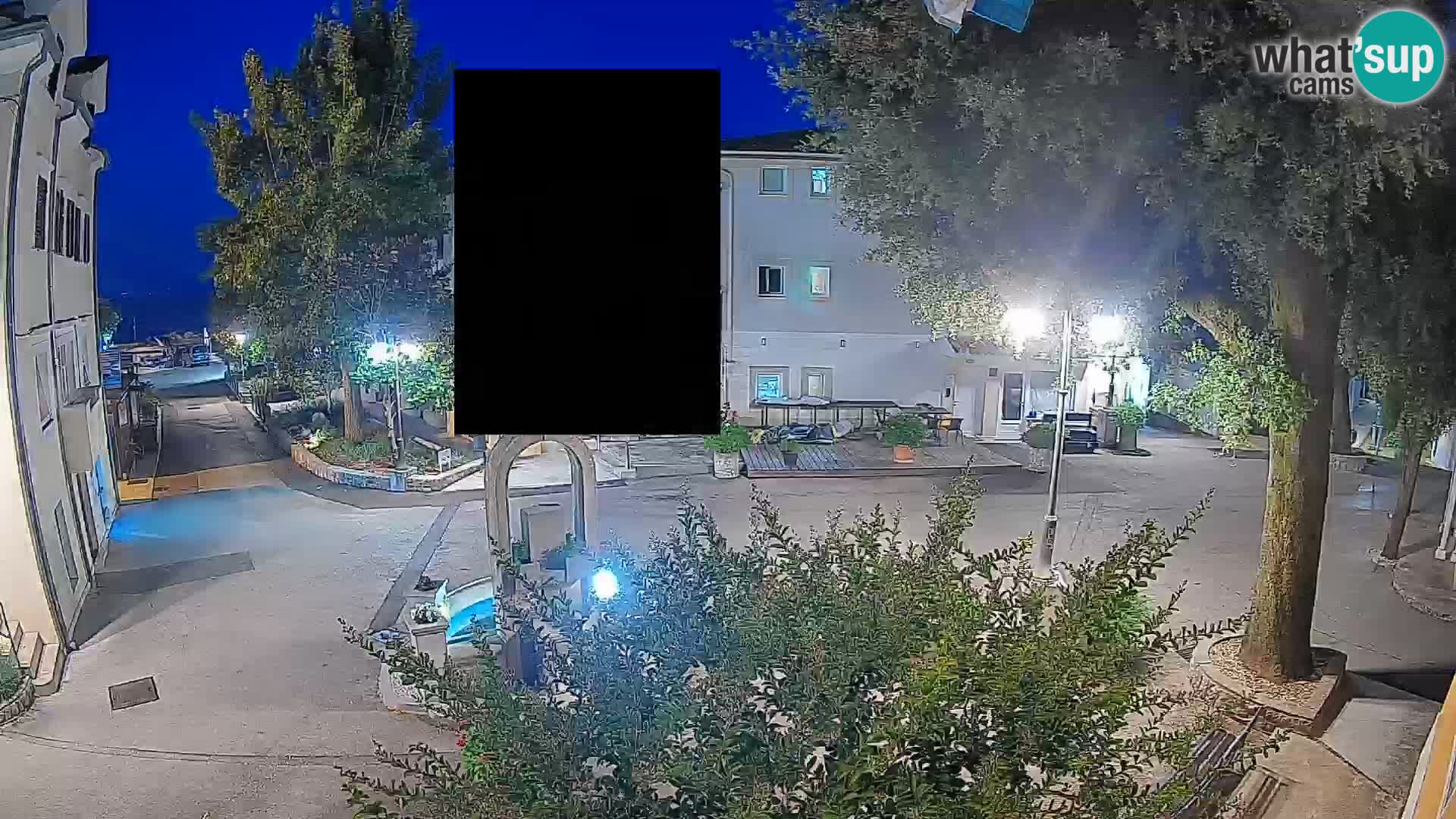 Webcam Mošćenička Draga Center – Live View of the Town Center