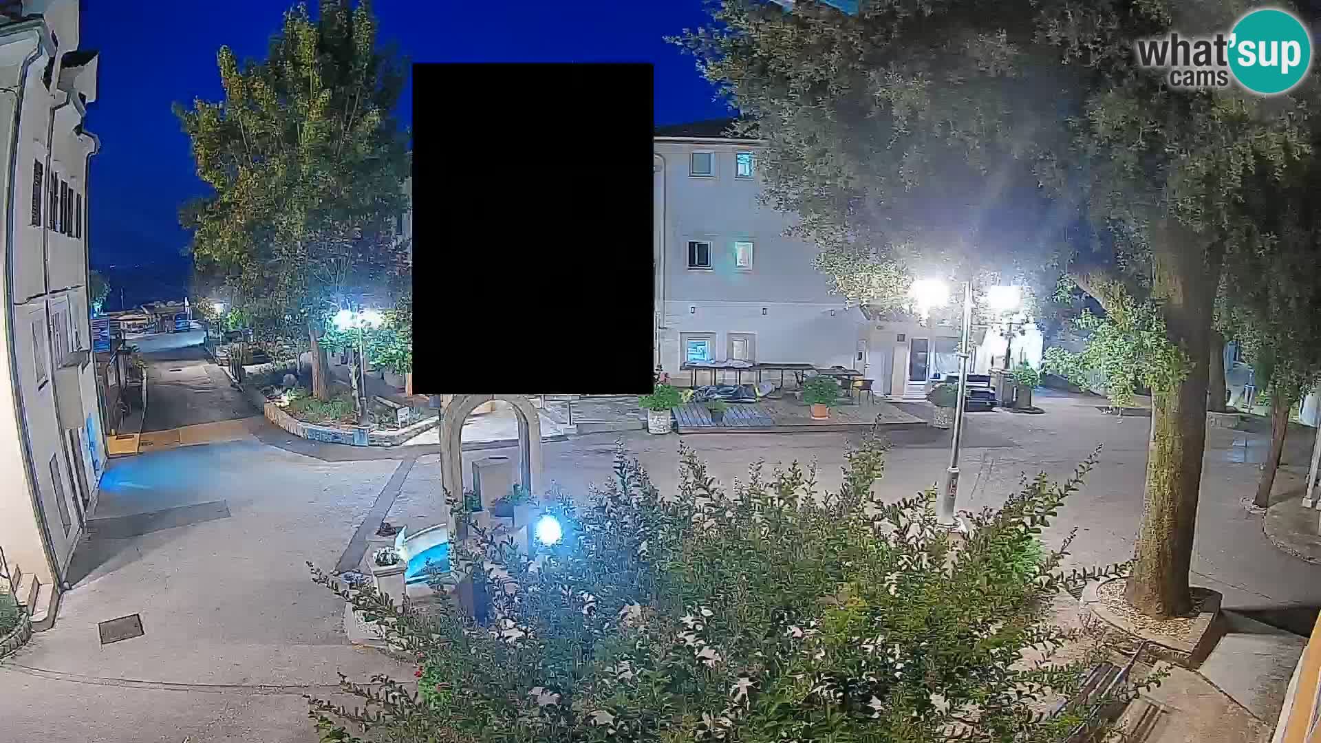 Webcam centre de Mošćenička Draga – Vue en direct du centre-ville