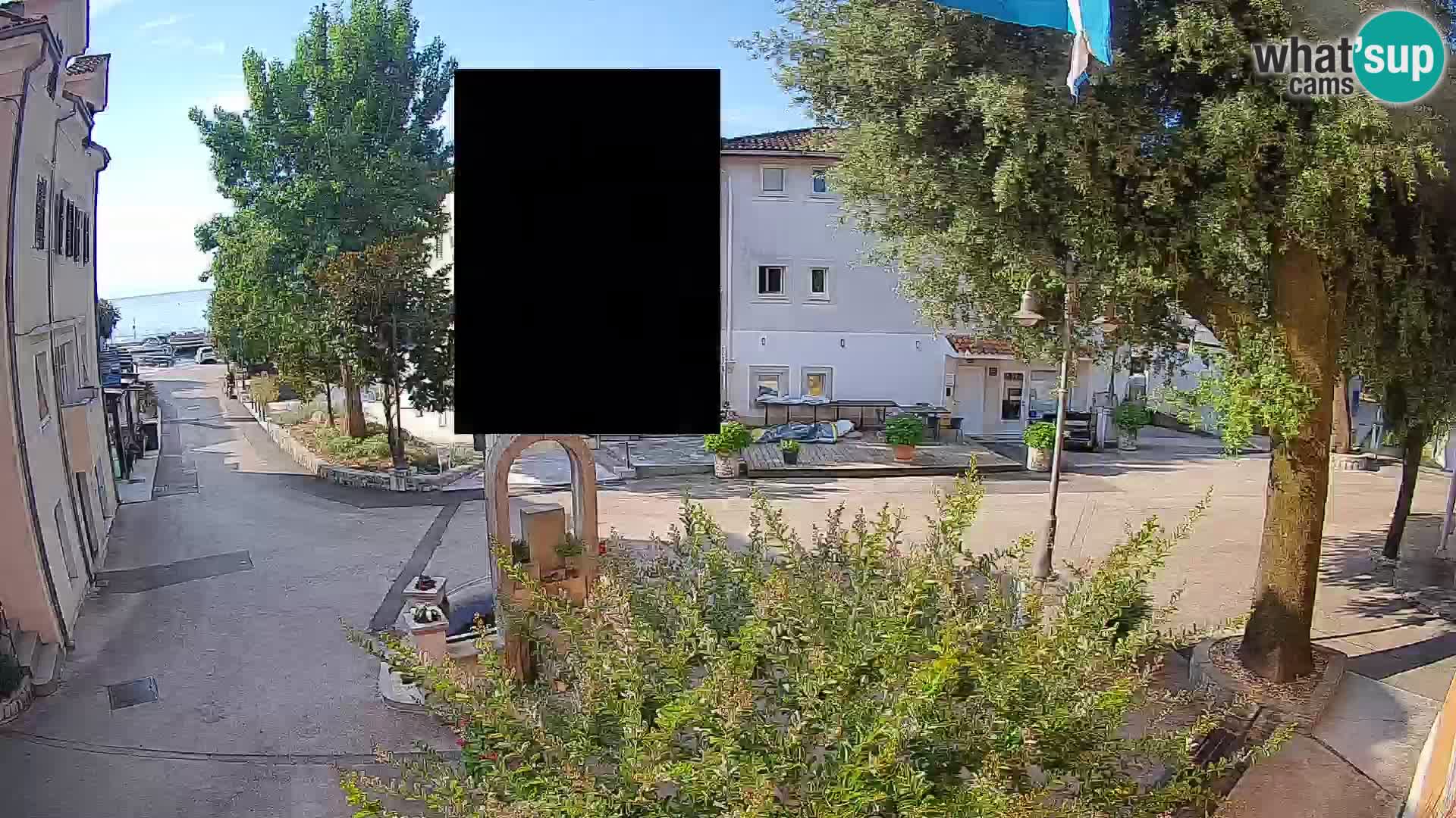 Spletna kamera center Mošćeniška Draga – Pogled v živo