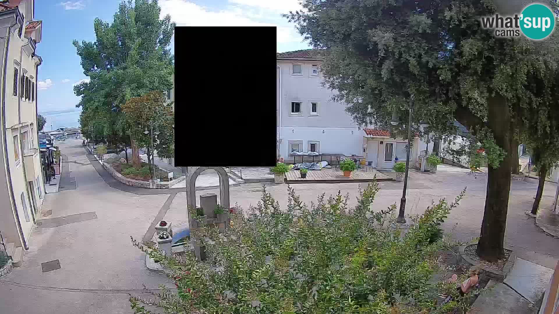 Webcam Mošćenička Draga Zentrum – Liveblick auf das Ortszentrum