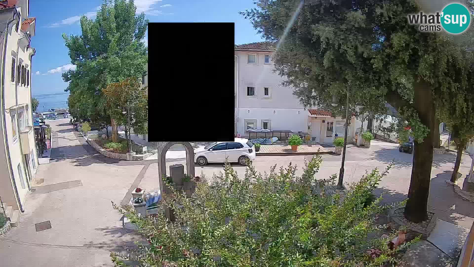 Webcam centre de Mošćenička Draga – Vue en direct du centre-ville