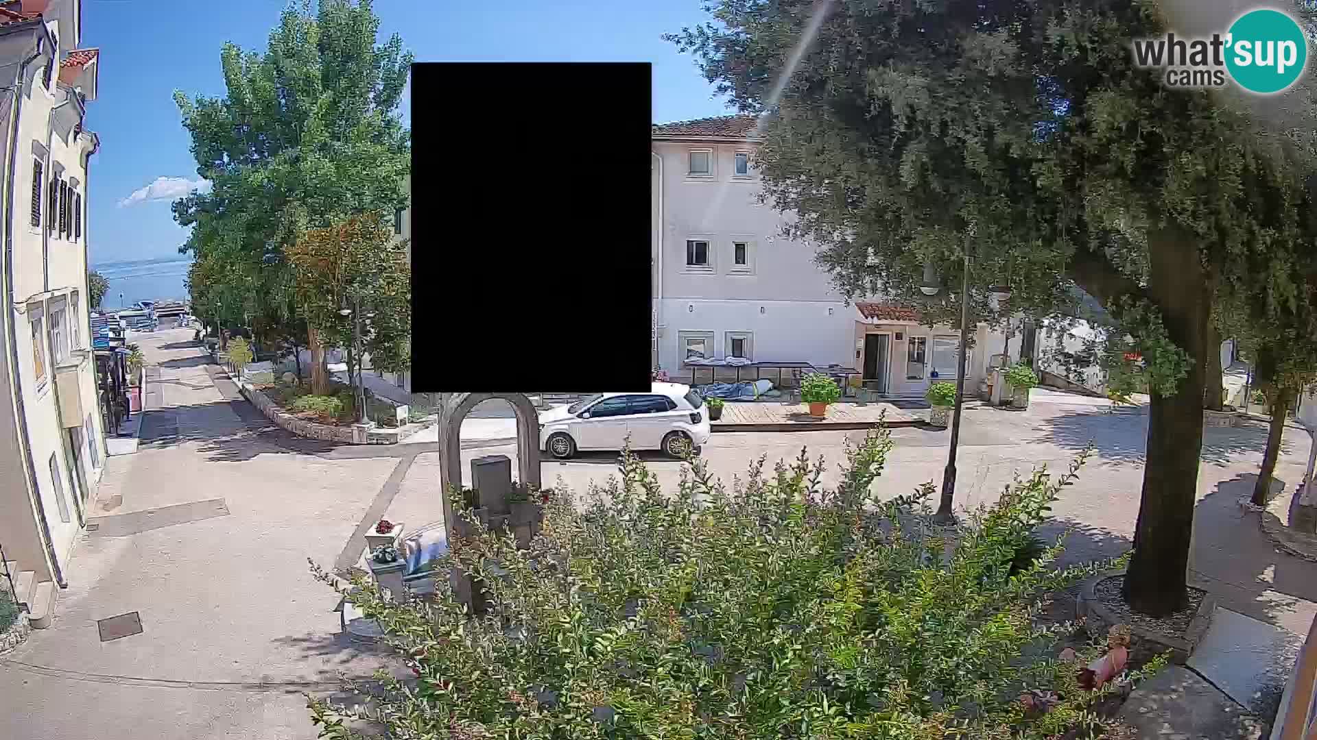 Webcam Centro Draga di Moschiena – Vista live sul centro