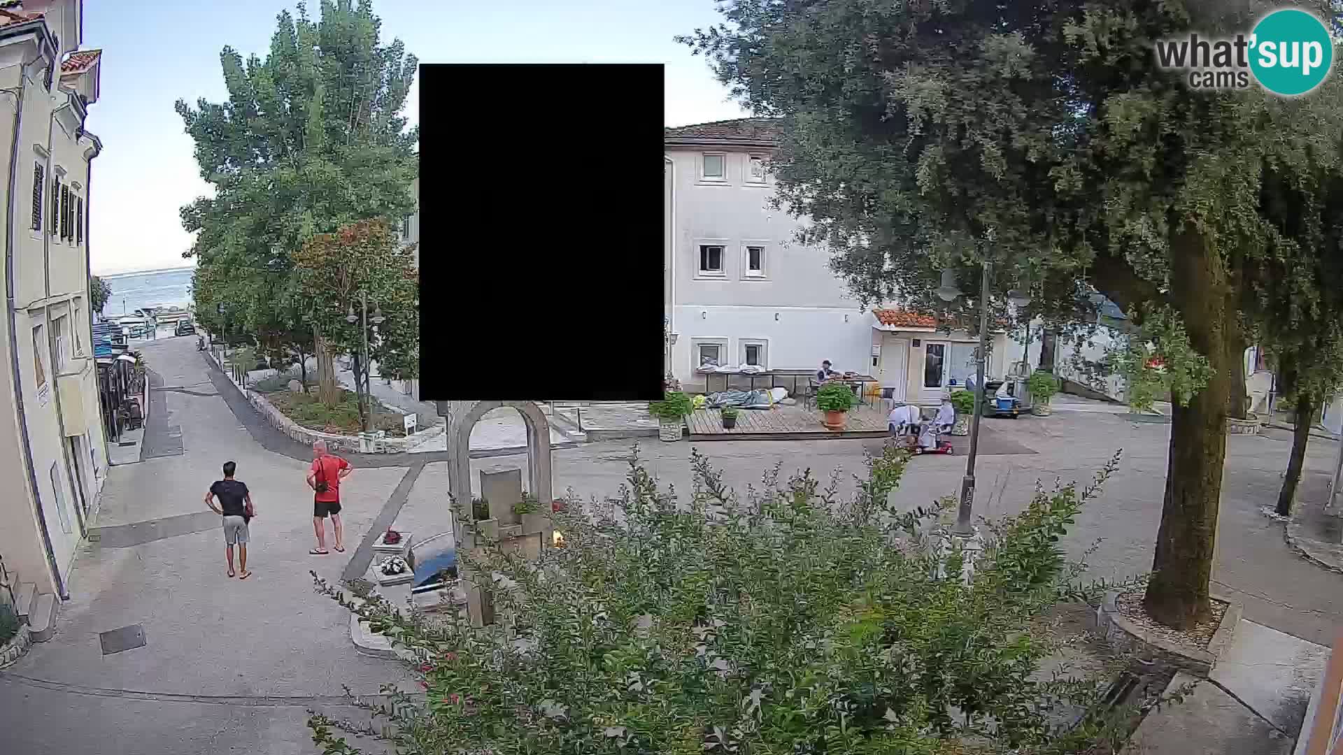 Webcam Mošćenička Draga Zentrum – Liveblick auf das Ortszentrum