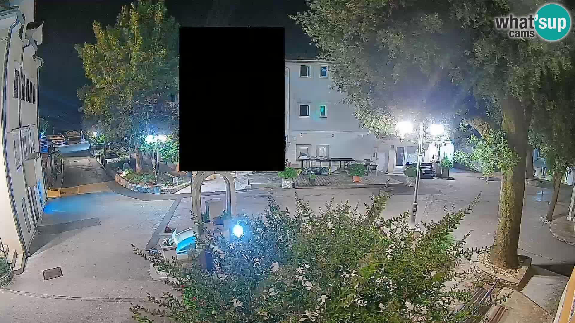 Webcam centre de Mošćenička Draga – Vue en direct du centre-ville