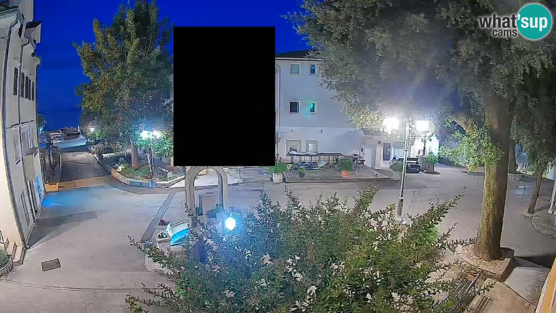 Webcam Centre de Mošćenička Draga – Vue en direct du centre-ville