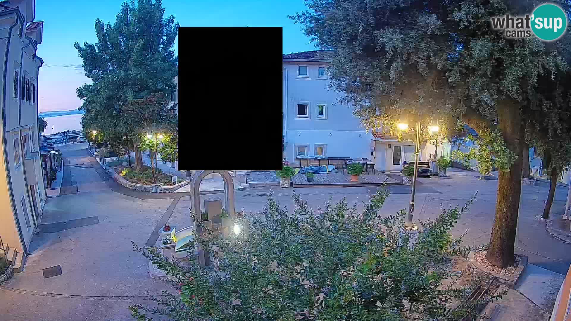 Webcam Mošćenička Draga Zentrum – Liveblick auf das Ortszentrum