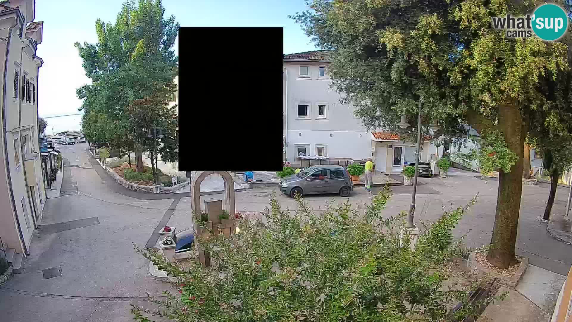 Webcam Mošćenička Draga Zentrum – Liveblick auf das Ortszentrum