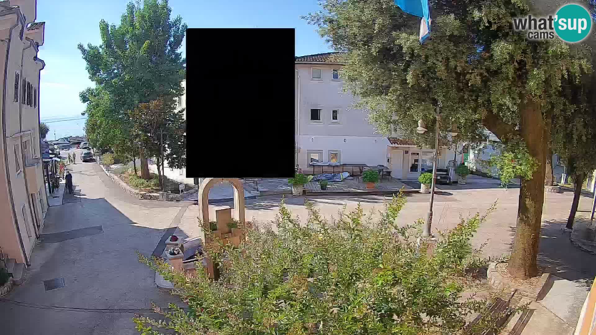 Webcam Mošćenička Draga Zentrum – Liveblick auf das Ortszentrum