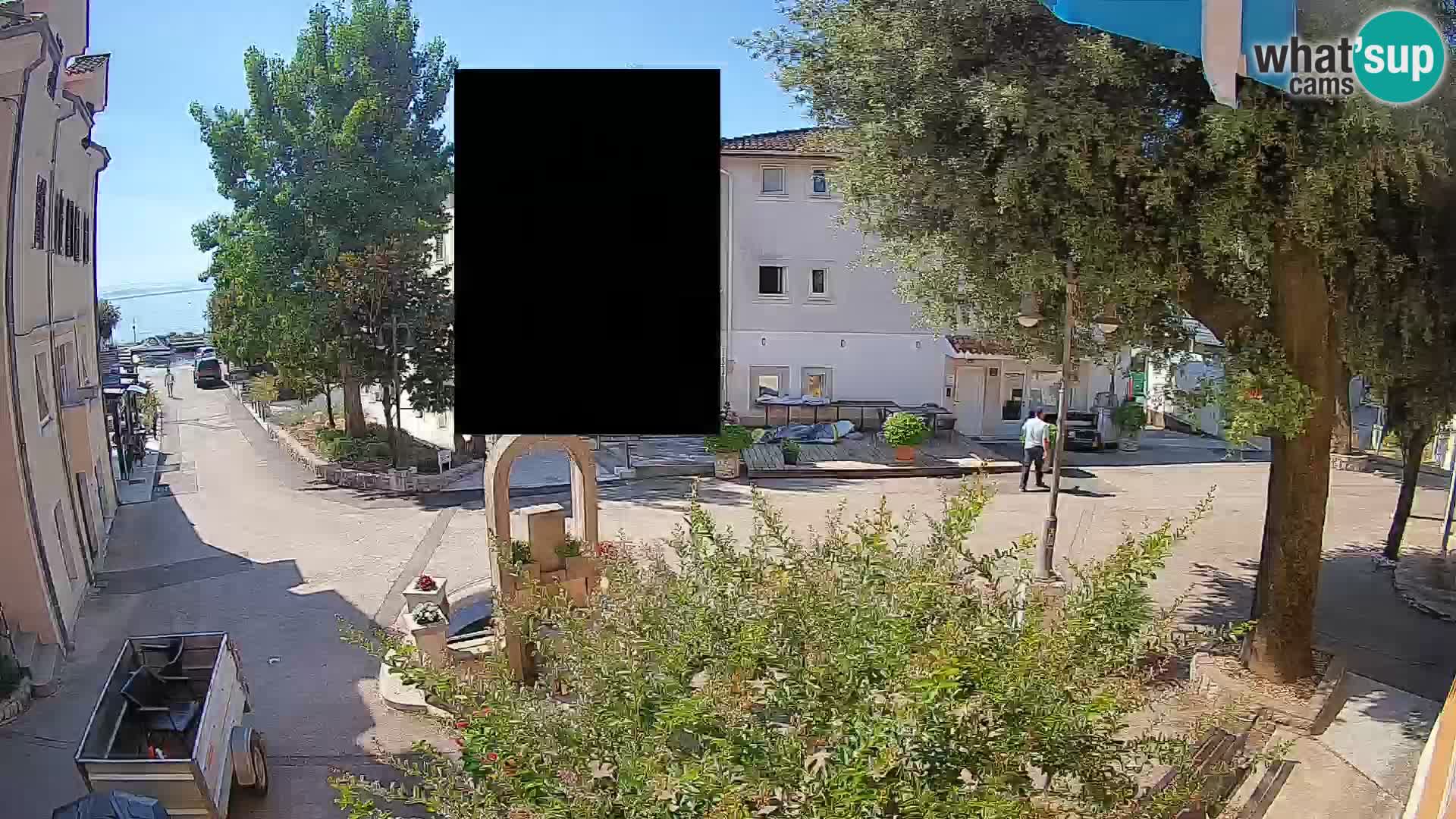 Webcam Mošćenička Draga Zentrum – Liveblick auf das Ortszentrum