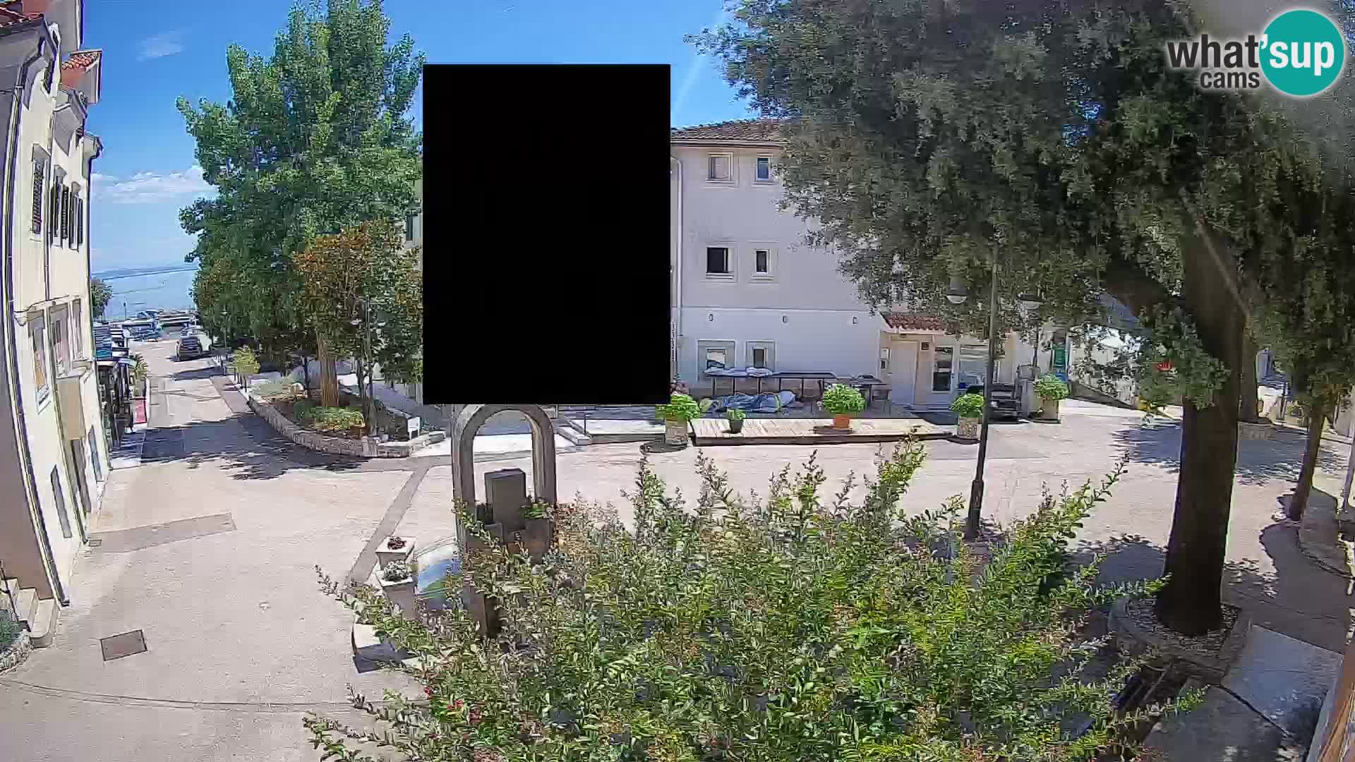 Webcam centre de Mošćenička Draga – Vue en direct du centre-ville