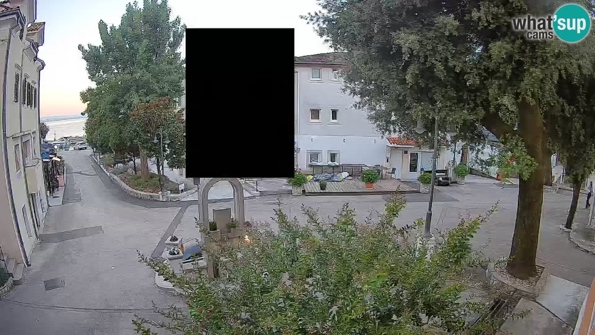 Webcam Mošćenička Draga Zentrum – Liveblick auf das Ortszentrum
