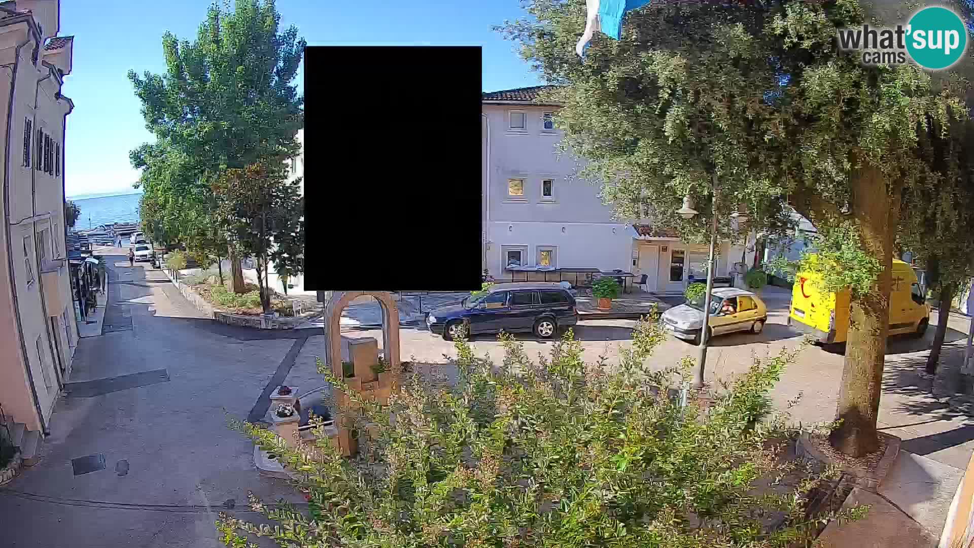 Web kamera centar Mošćeničke Drage – Pogled uživo