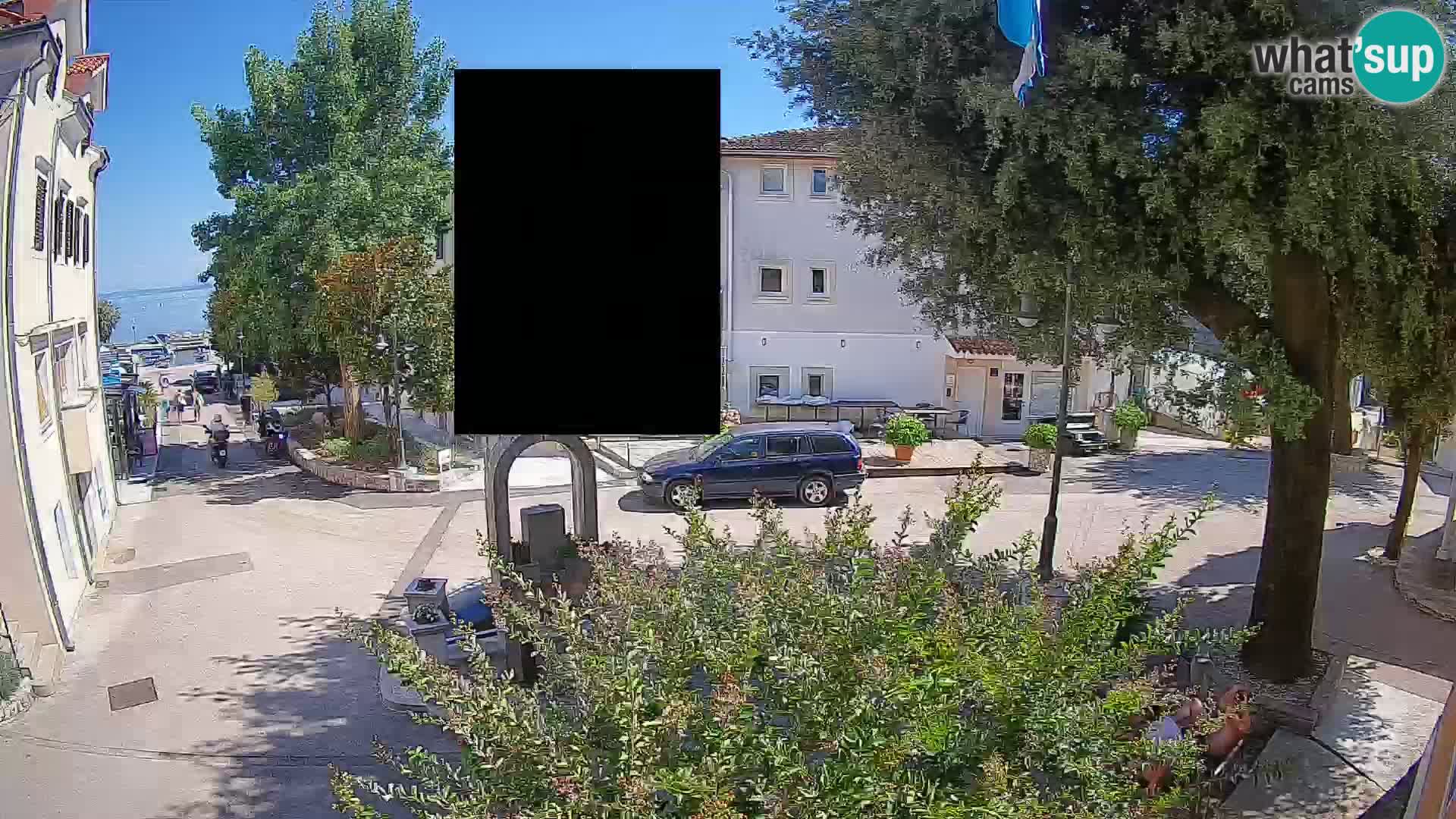 Webcam Mošćenička Draga Zentrum – Liveblick auf das Ortszentrum