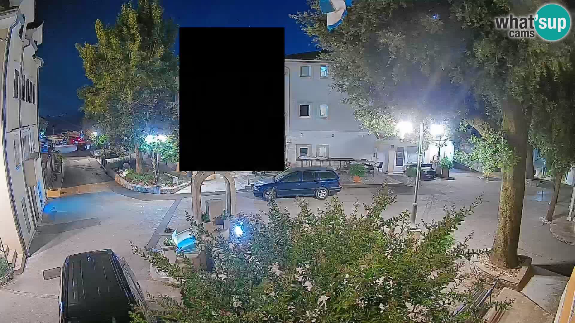 Webcam Mošćenička Draga Center – Live View of the Town Center