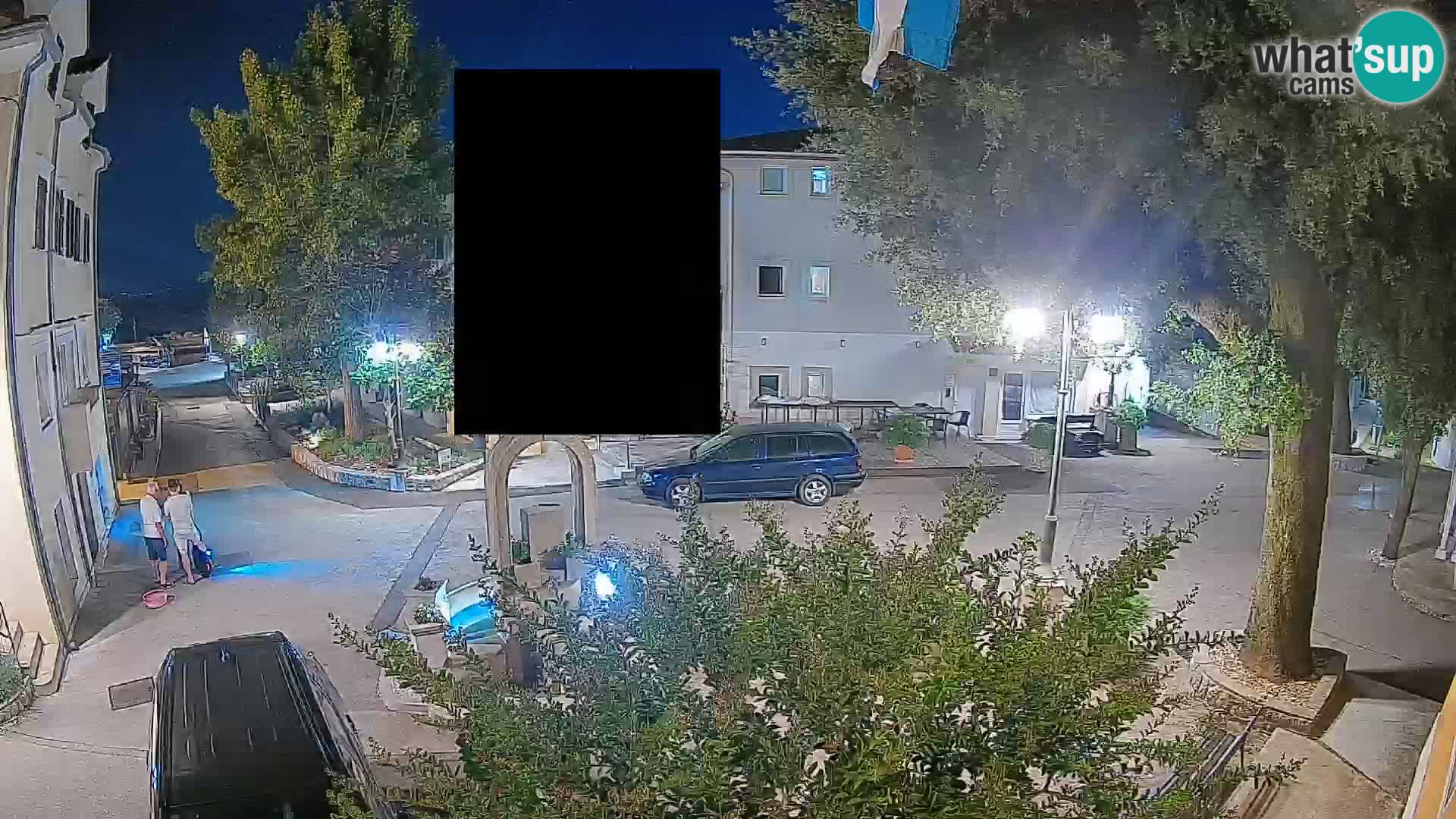 Webcam Centre de Mošćenička Draga – Vue en direct du centre-ville