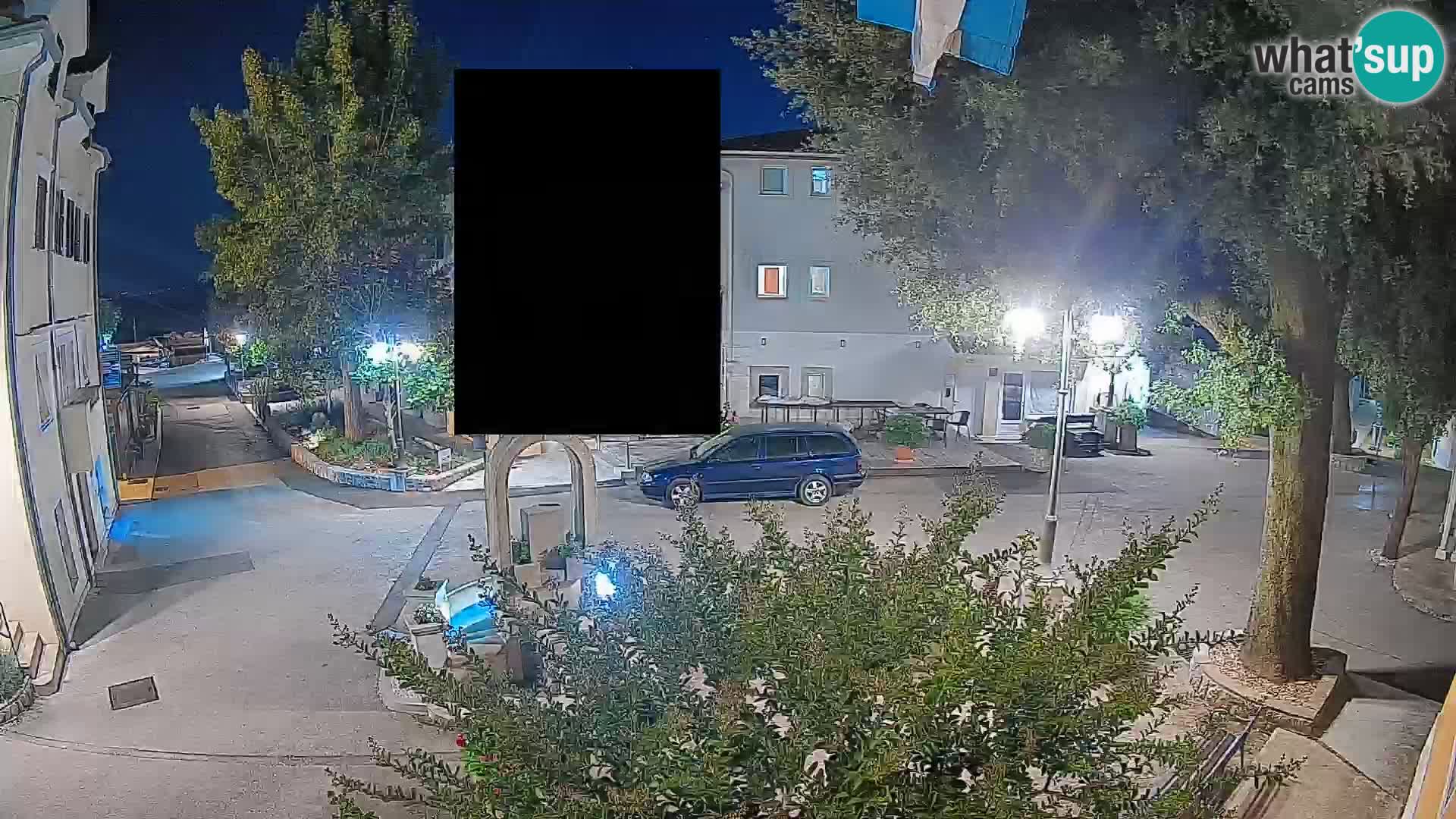 Webcam Mošćenička Draga Center – Live View of the Town Center