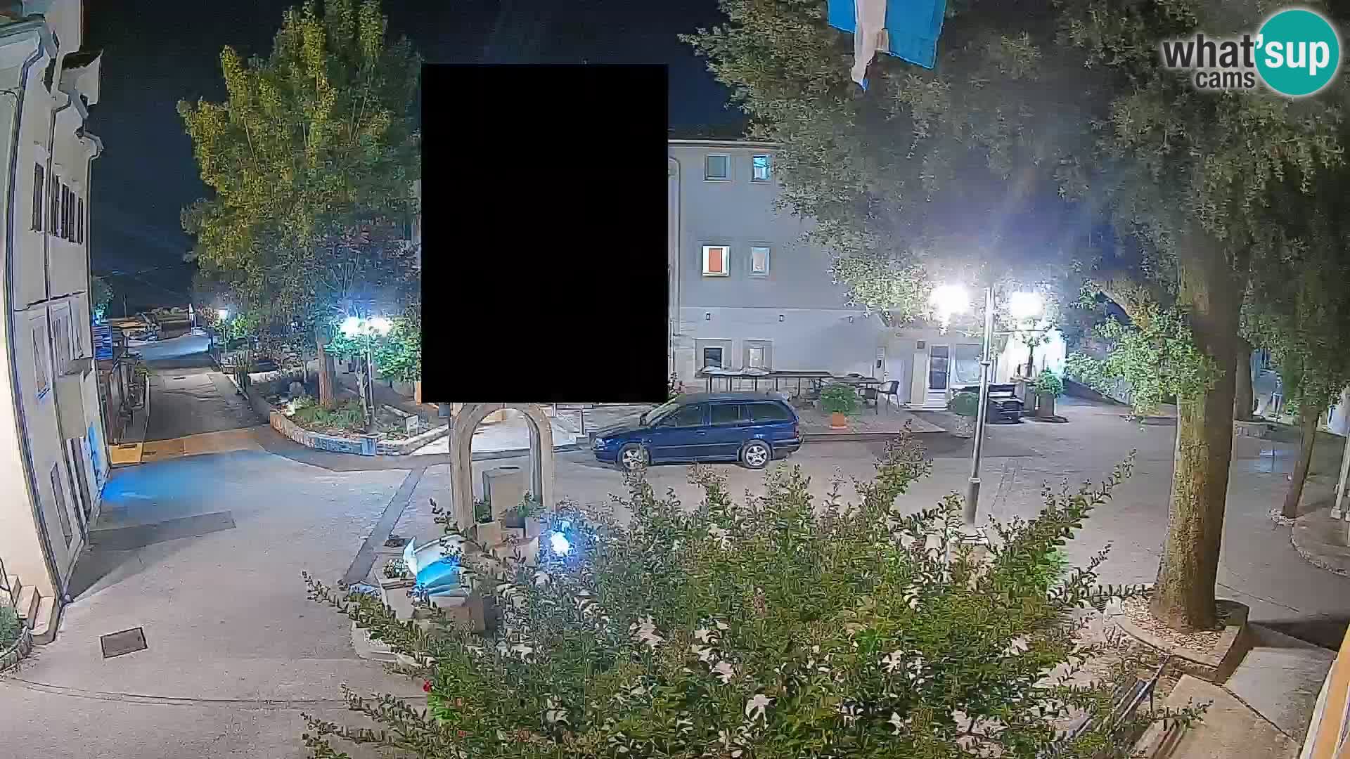 Webcam Mošćenička Draga Center – Live View of the Town Center