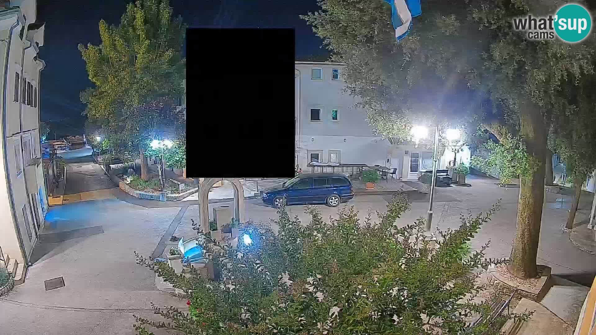 Webcam Centre de Mošćenička Draga – Vue en direct du centre-ville