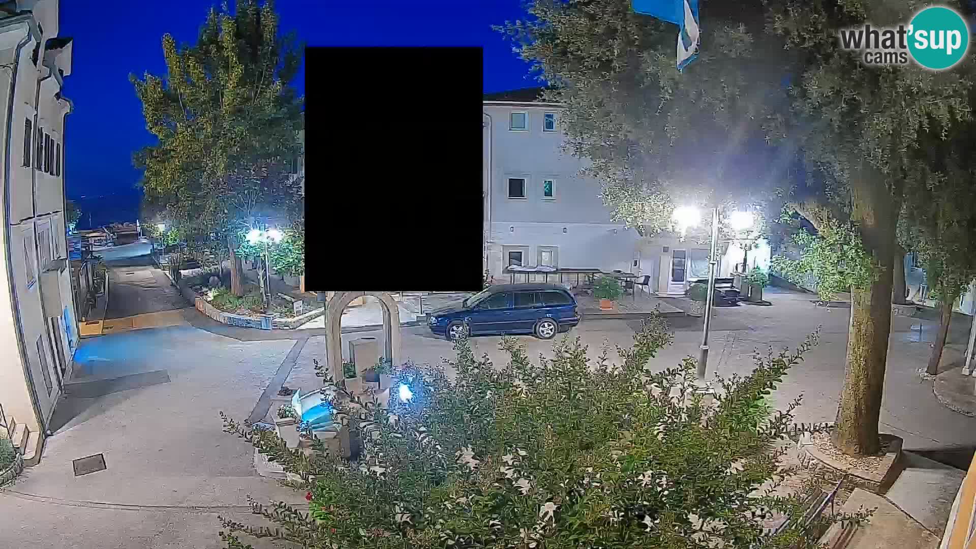 Webcam Centro Draga di Moschiena – Vista live sul centro