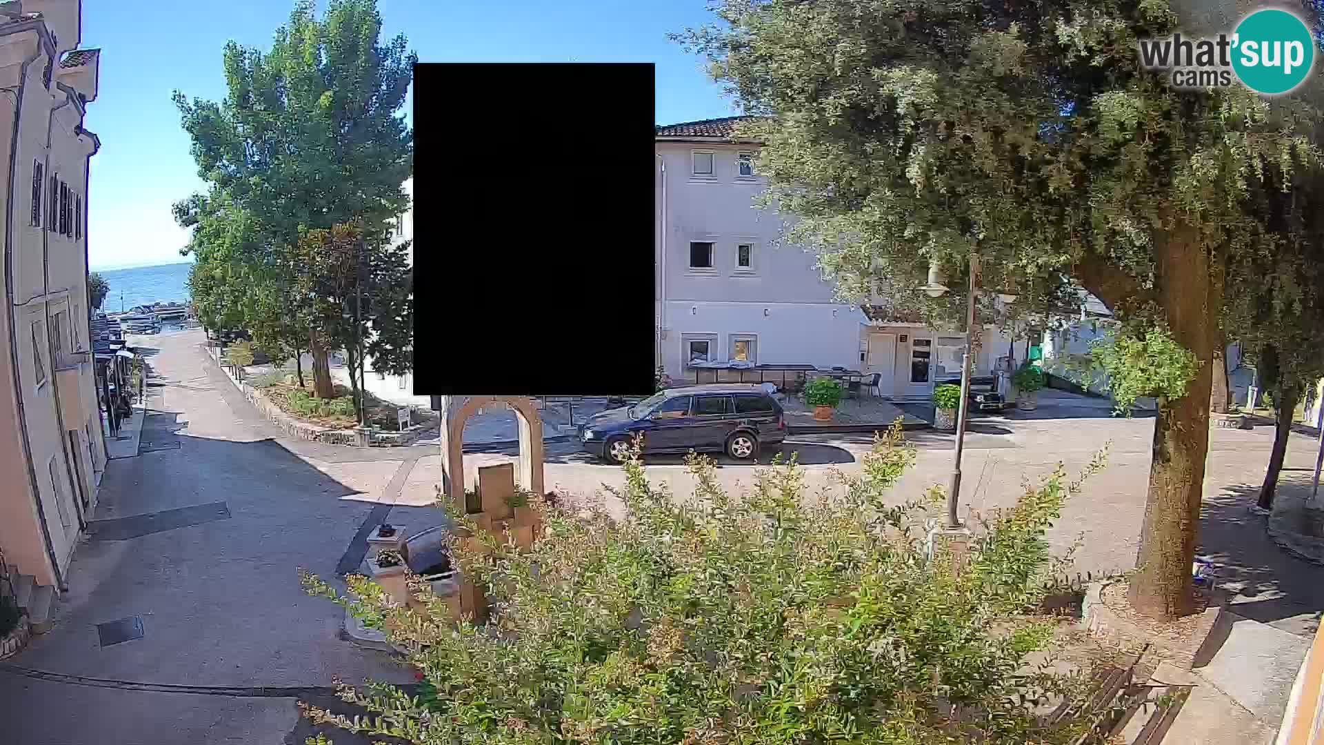 Webcam Mošćenička Draga Zentrum – Liveblick auf das Ortszentrum
