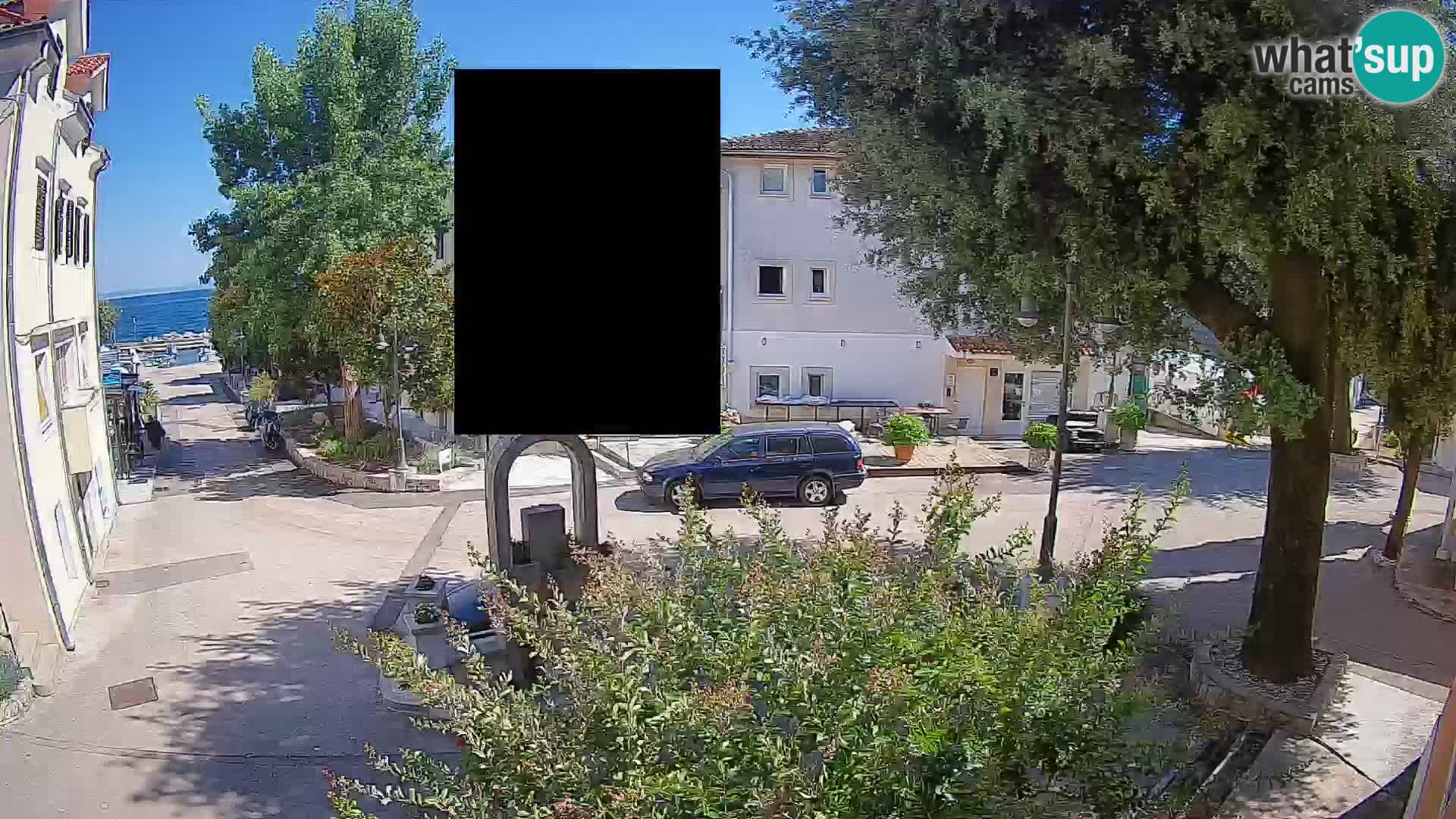 Webcam Mošćenička Draga Zentrum – Liveblick auf das Ortszentrum