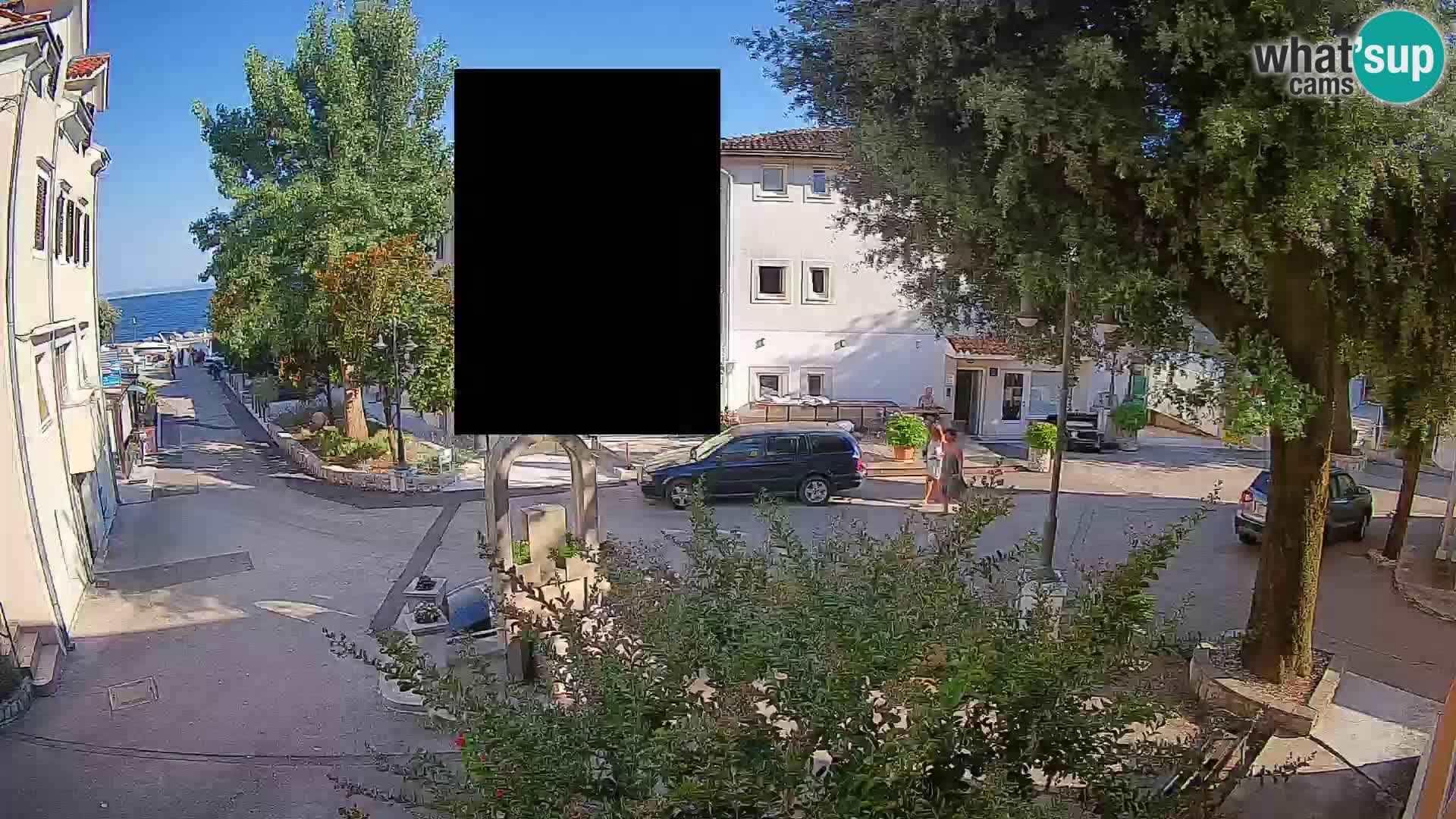 Webcam Mošćenička Draga Zentrum – Liveblick auf das Ortszentrum