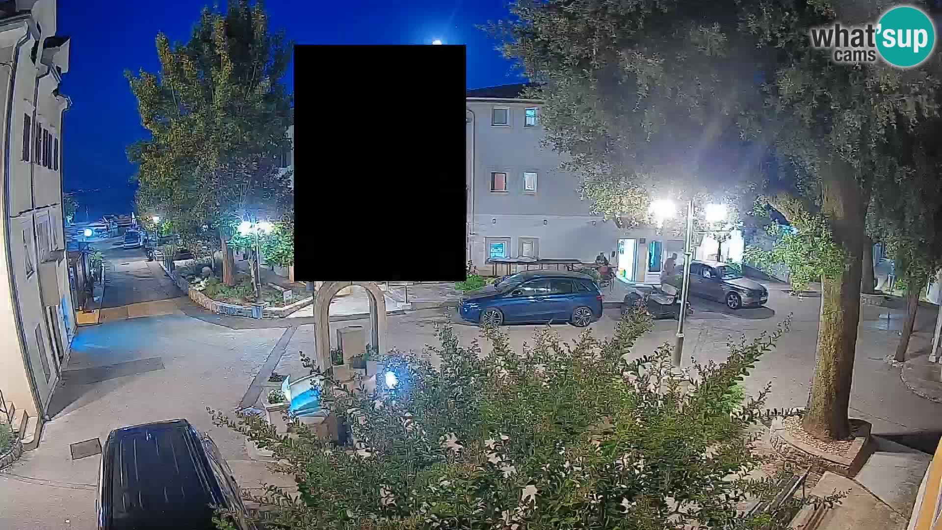 Webcam Mošćenička Draga Zentrum – Liveblick auf das Ortszentrum