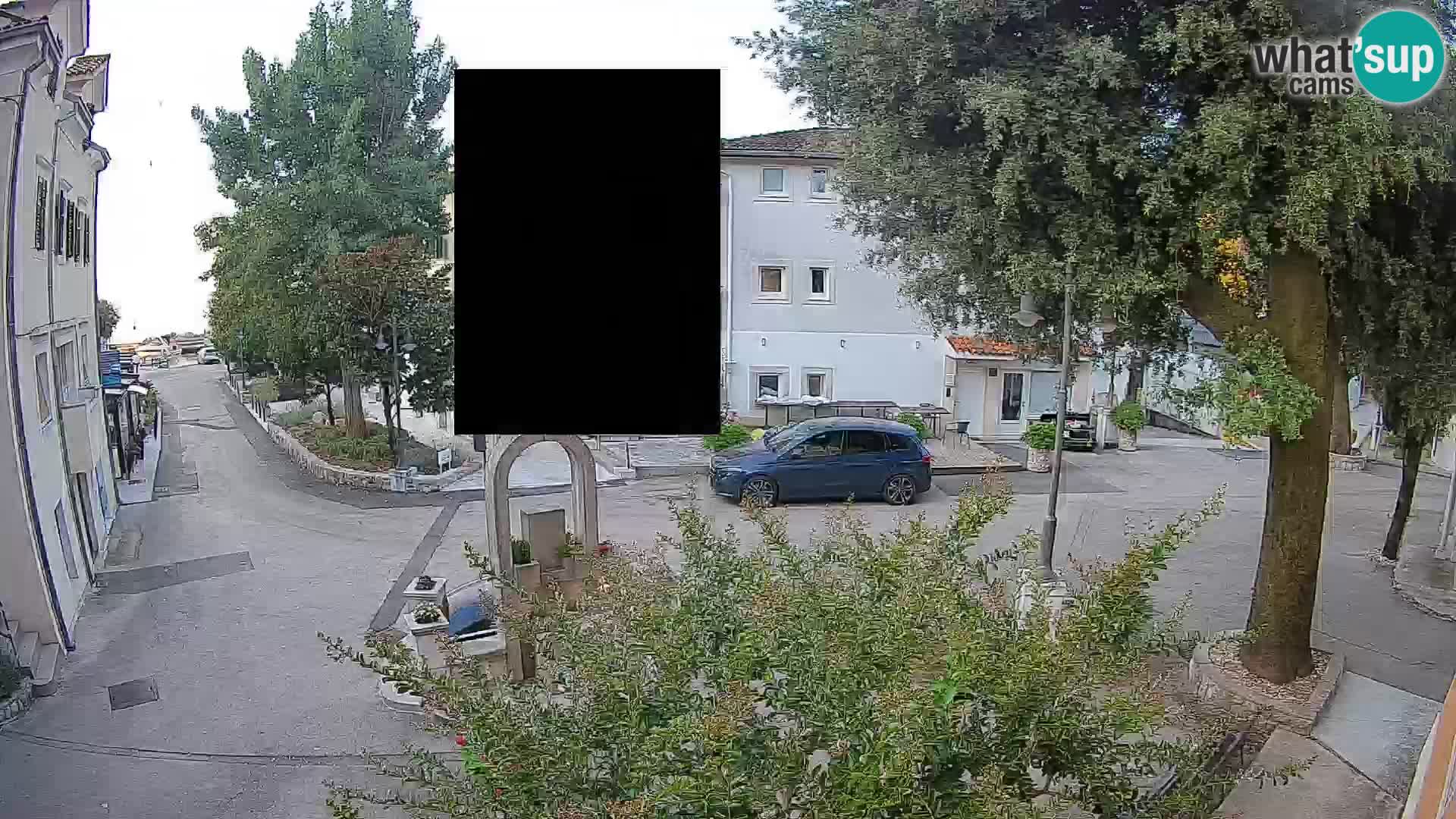 Webcam Centro Draga di Moschiena – Vista live sul centro