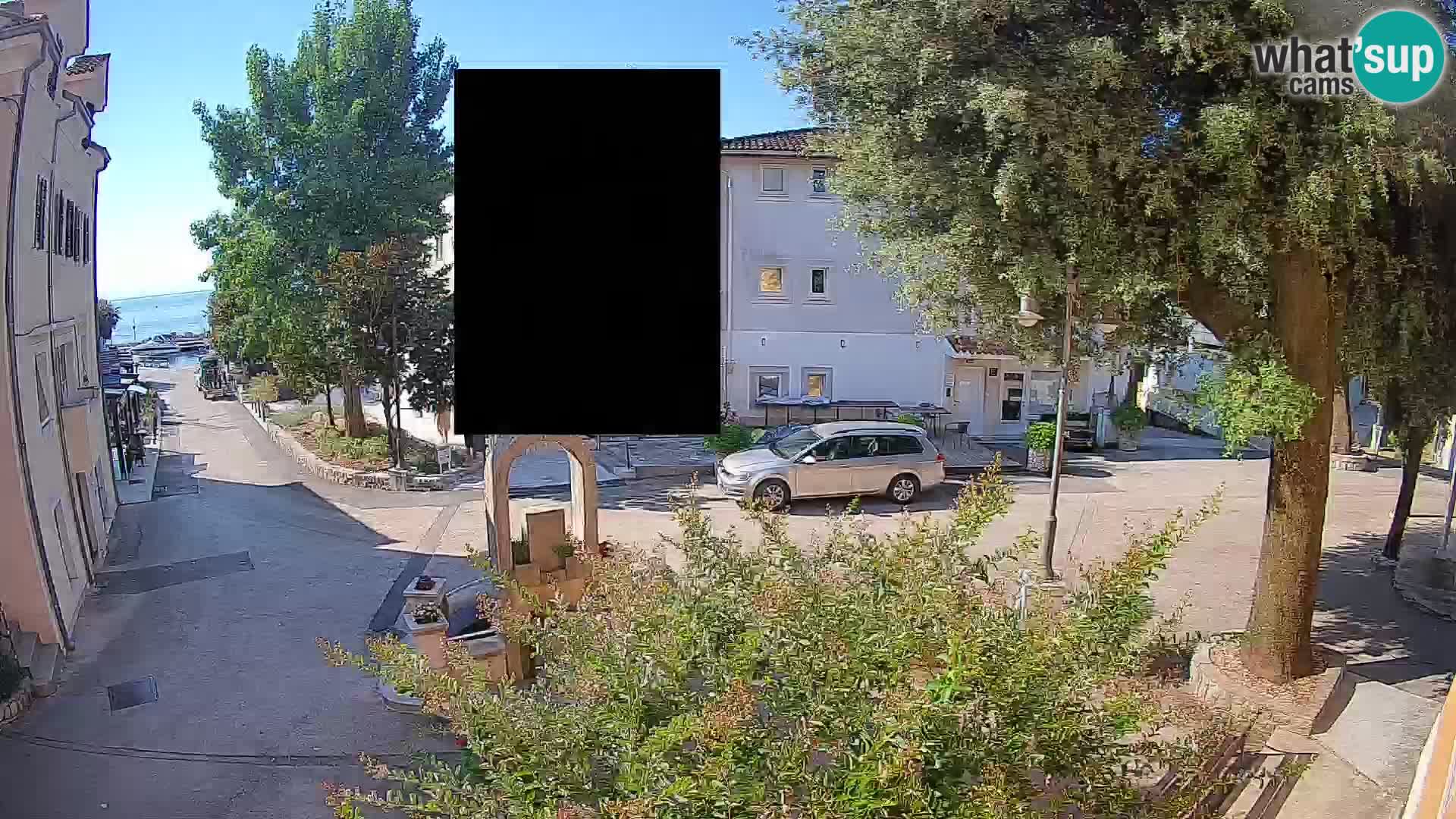 Webcam Mošćenička Draga Zentrum – Liveblick auf das Ortszentrum