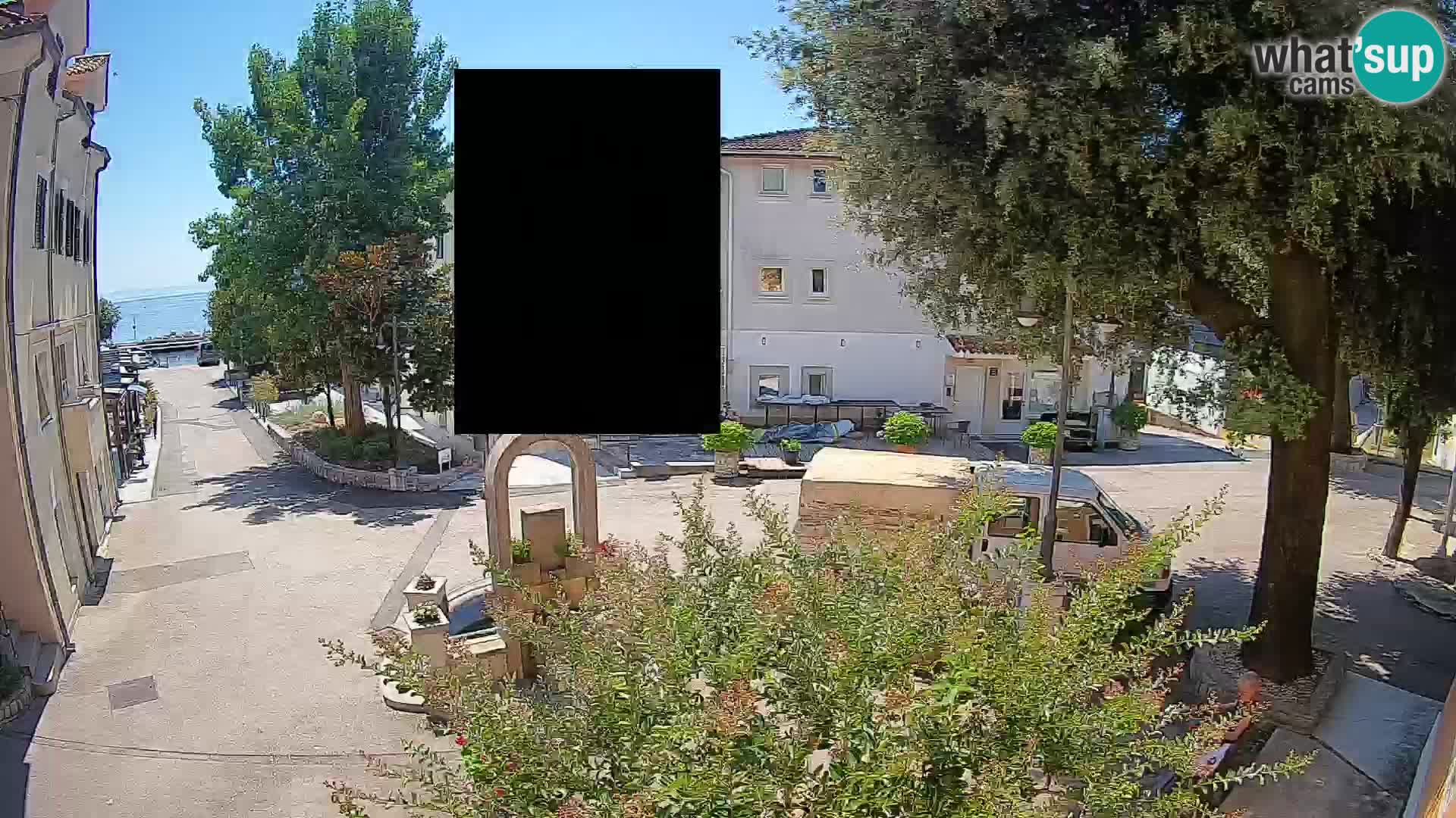 Webcam Mošćenička Draga Zentrum – Liveblick auf das Ortszentrum