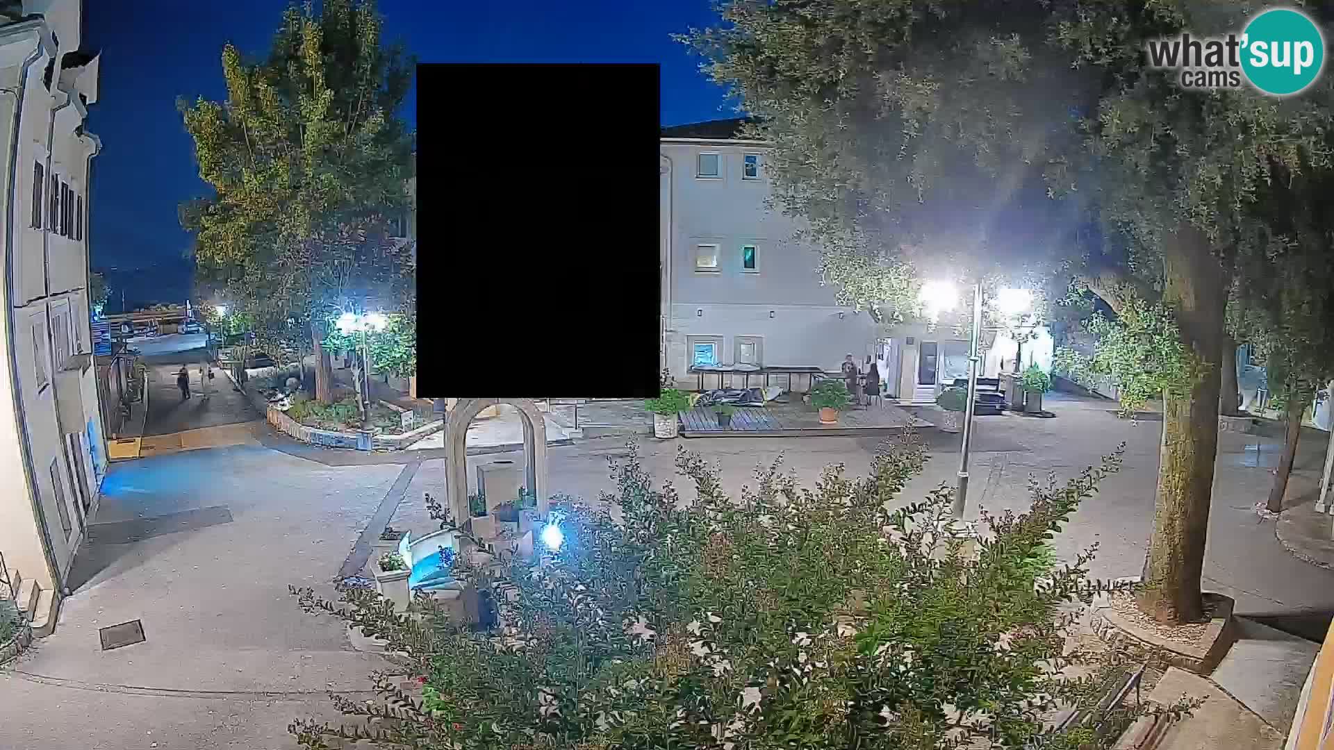 Webcam Mošćenička Draga Center – Live View of the Town Center