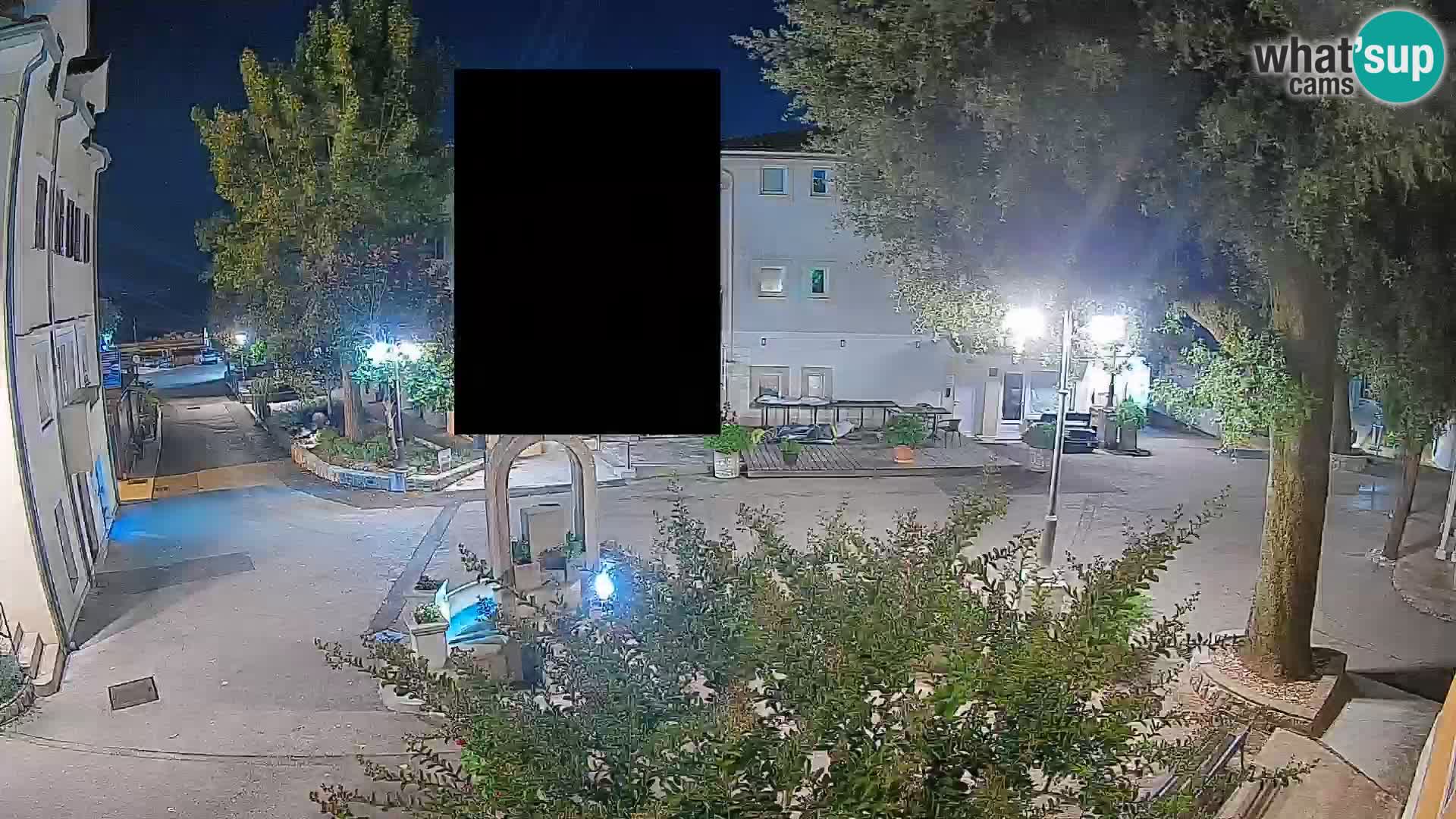 Webcam Mošćenička Draga Center – Live View of the Town Center