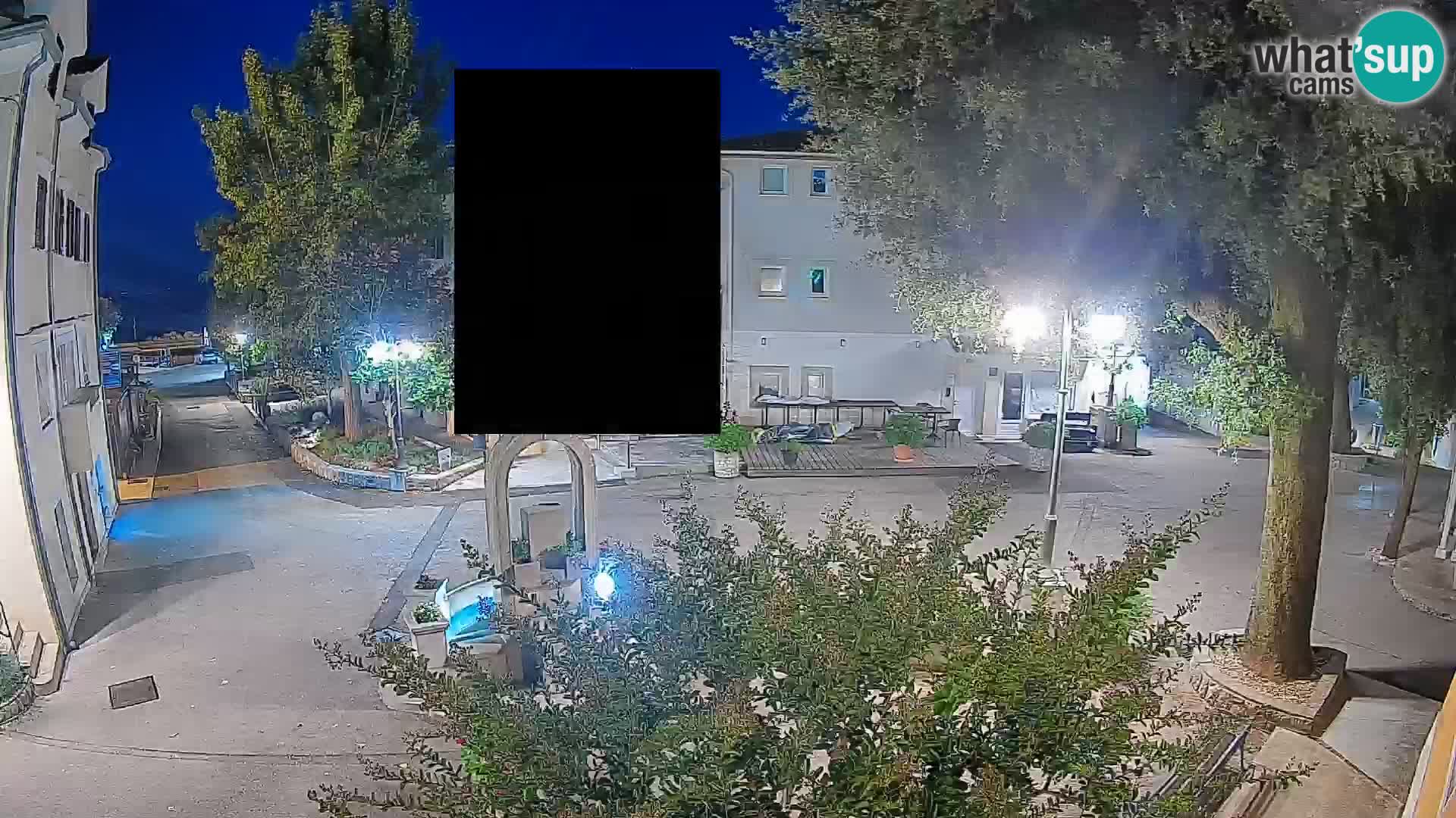 Webcam Mošćenička Draga Zentrum – Liveblick auf das Ortszentrum