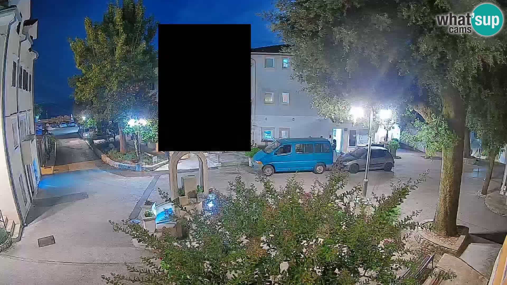 Webcam Mošćenička Draga Center – Live View of the Town Center