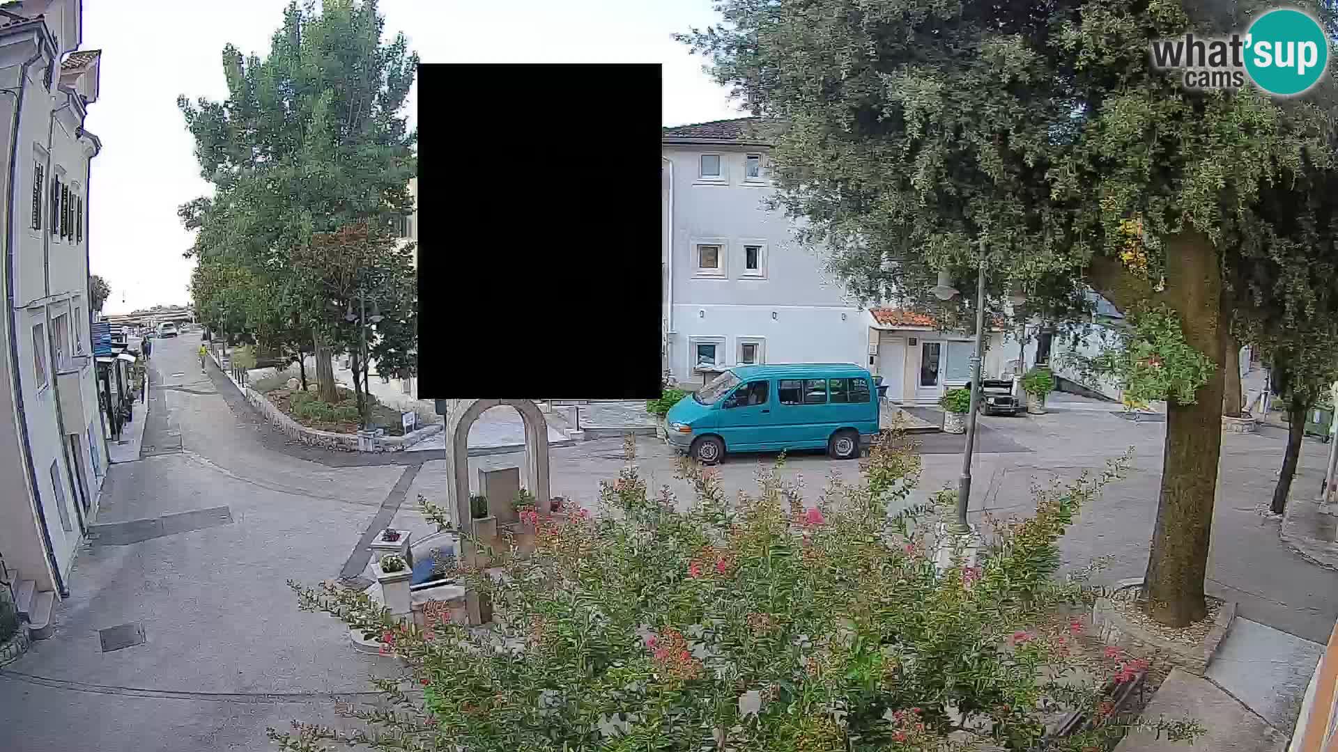 Webcam Mošćenička Draga Zentrum – Liveblick auf das Ortszentrum