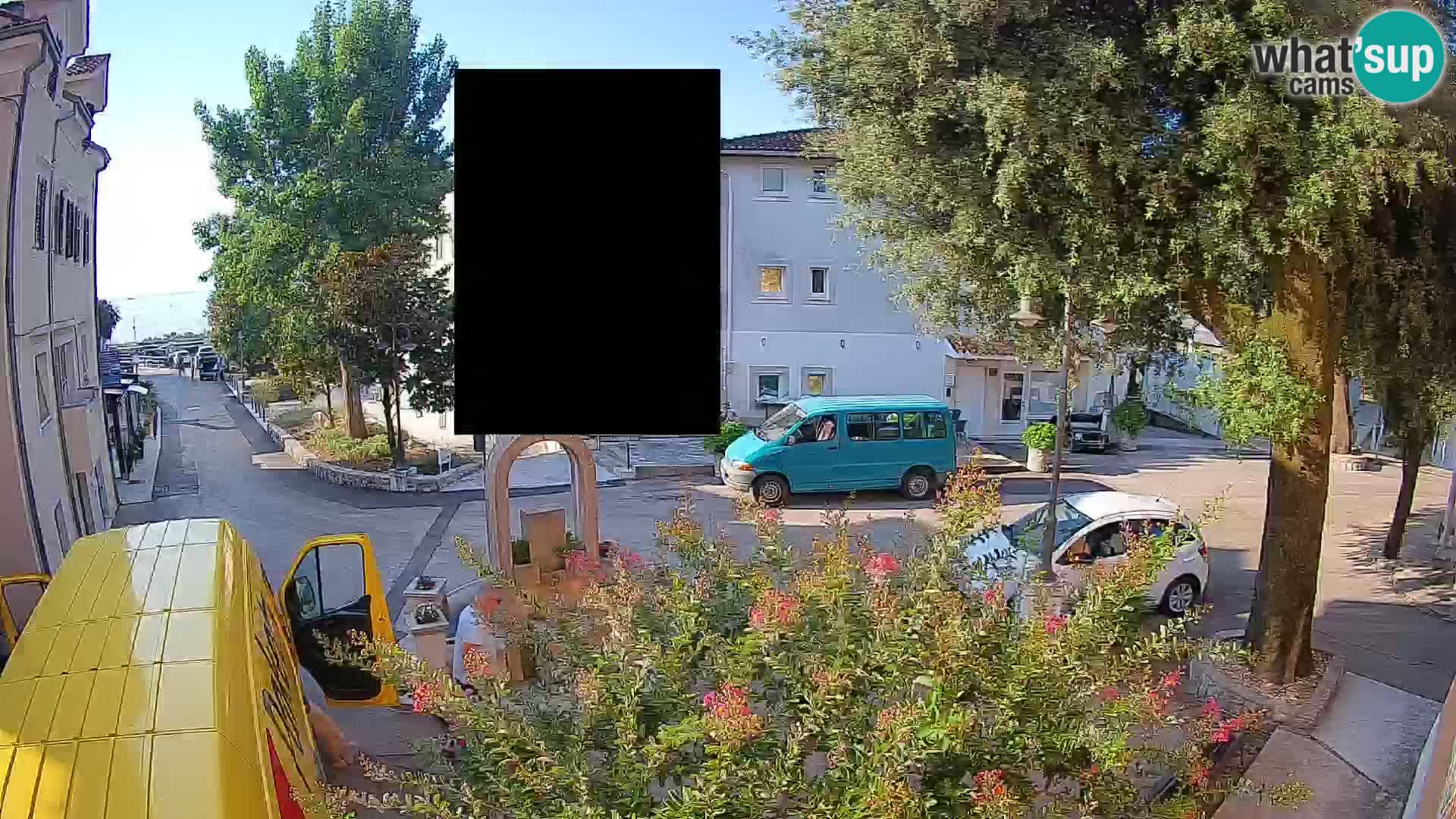 Webcam Mošćenička Draga Zentrum – Liveblick auf das Ortszentrum