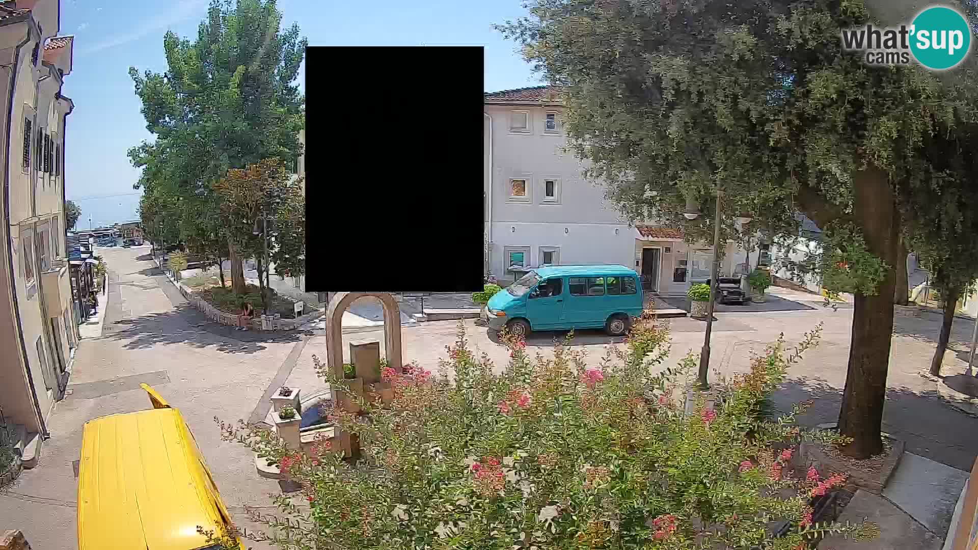 Webcam Mošćenička Draga Zentrum – Liveblick auf das Ortszentrum
