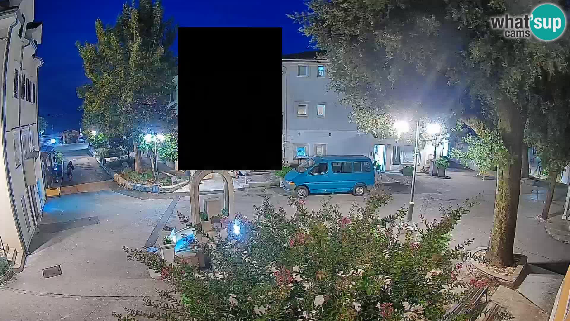 Webcam Mošćenička Draga Center – Live View of the Town Center
