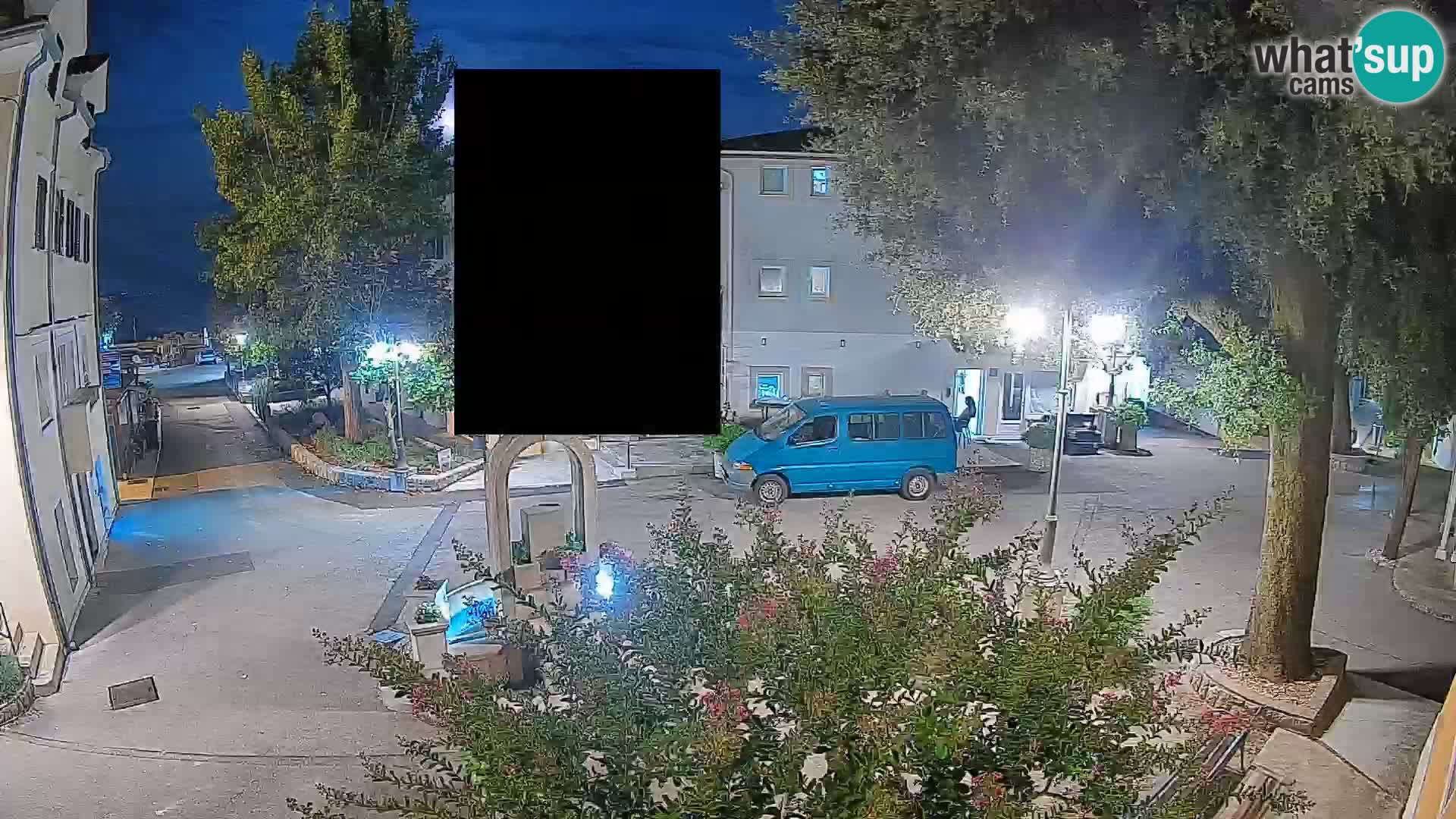 Webcam Mošćenička Draga Center – Live View of the Town Center