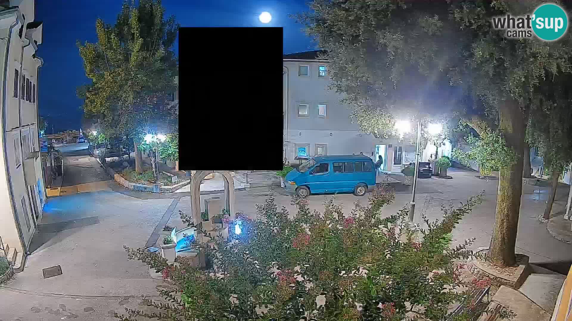 Webcam centre de Mošćenička Draga – Vue en direct du centre-ville