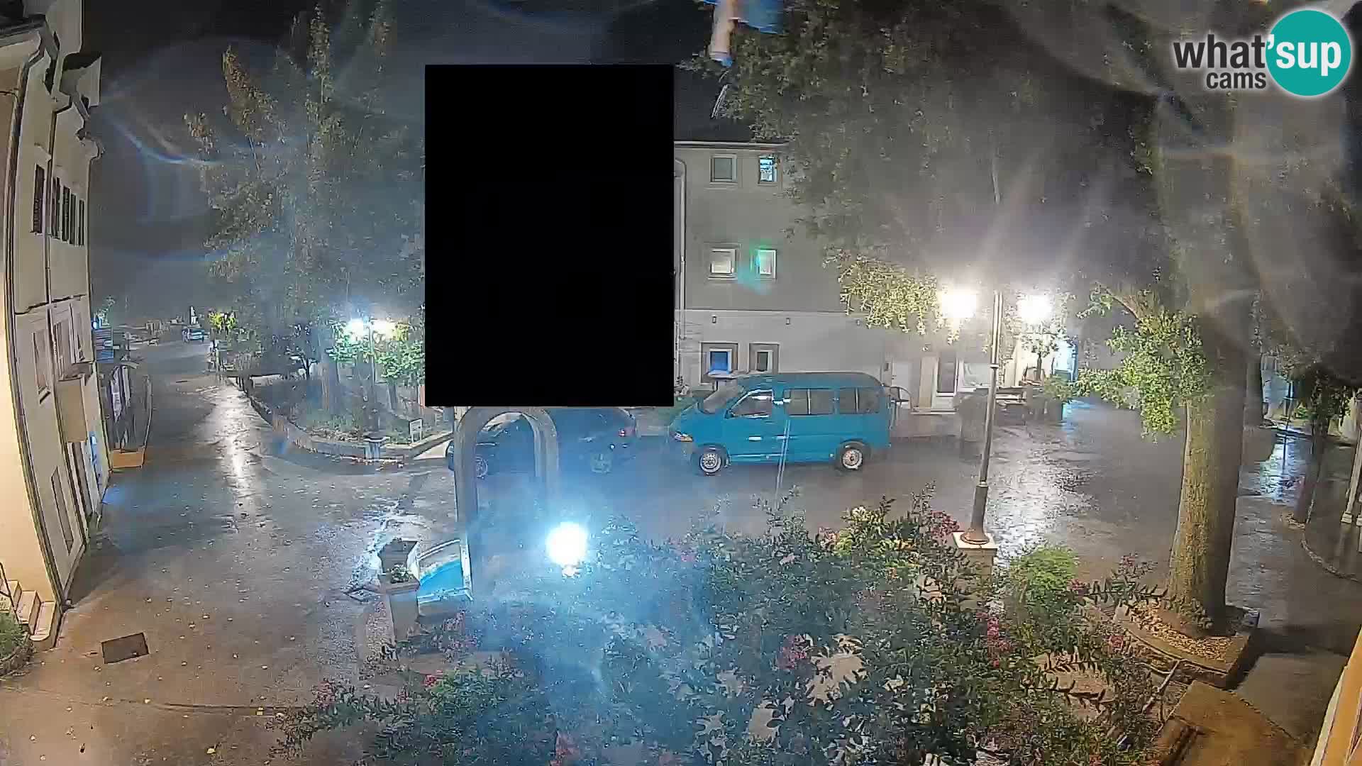 Webcam Centre de Mošćenička Draga – Vue en direct du centre-ville